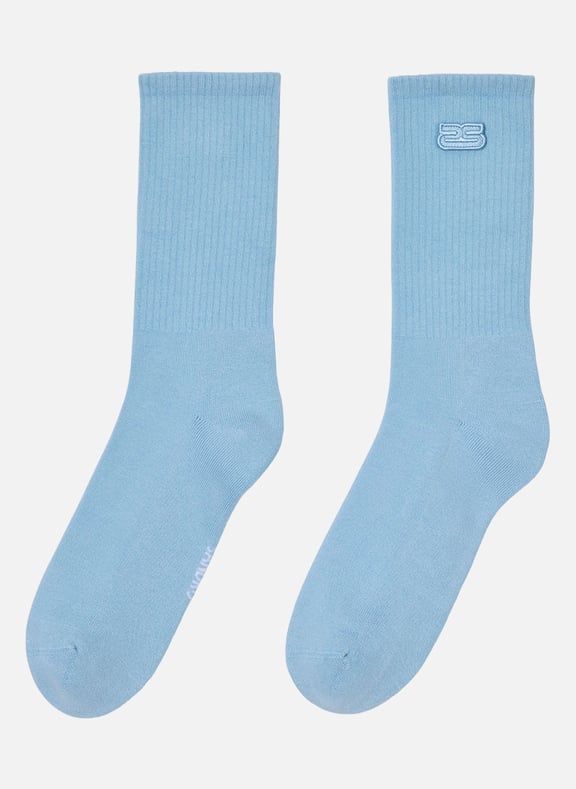 Chaussettes en coton mélangé Bleu by SANDRO SANDRO Chaussettes en coton mélangé Bleu