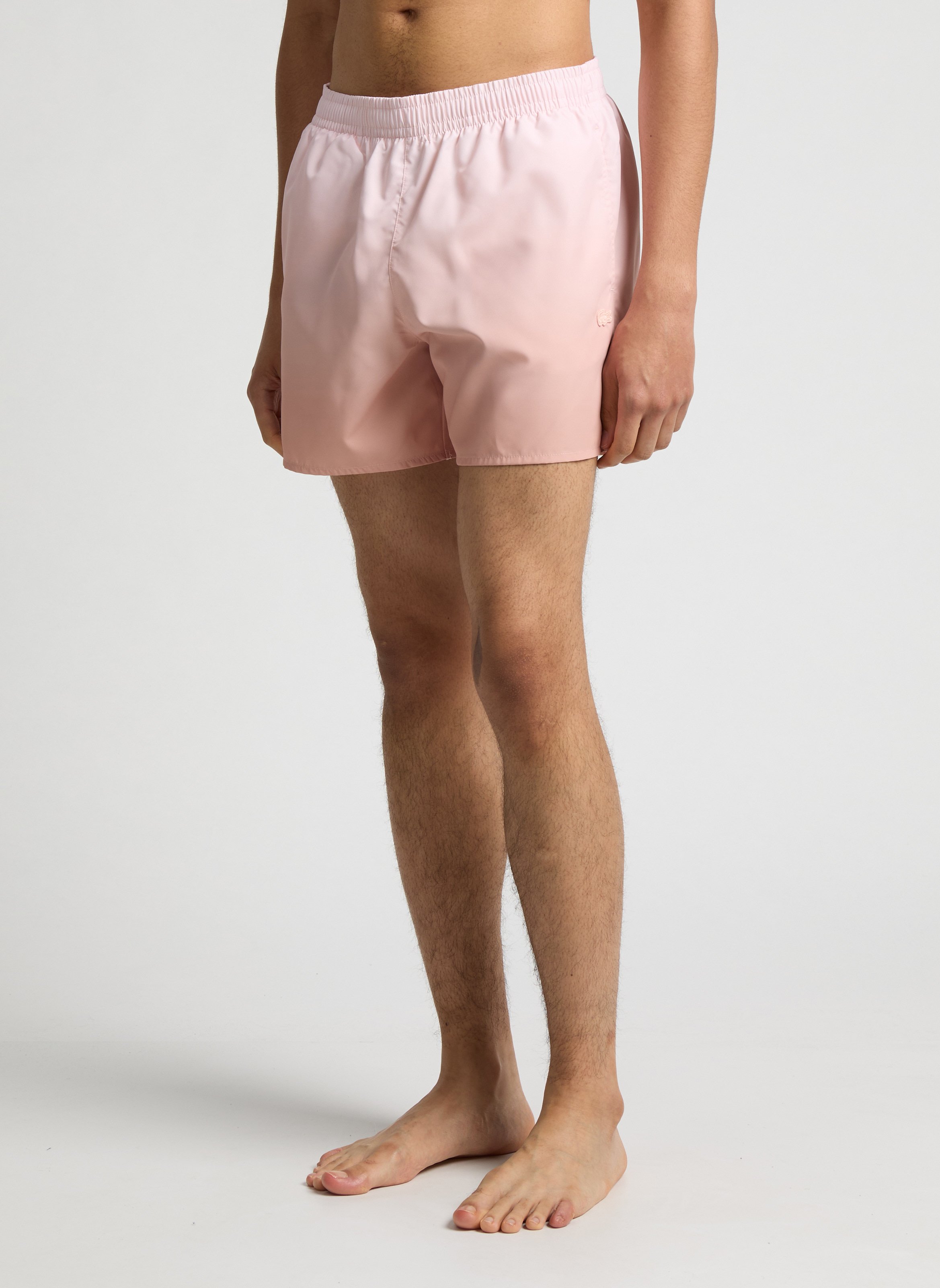 Short de bain Tie and Dye LACOSTE Marron