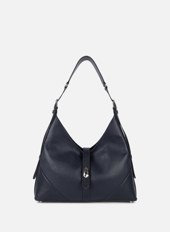 Grand sac hobo - milano delta Bleu by LANCASTER LANCASTER Grand sac hobo - milano delta Bleu