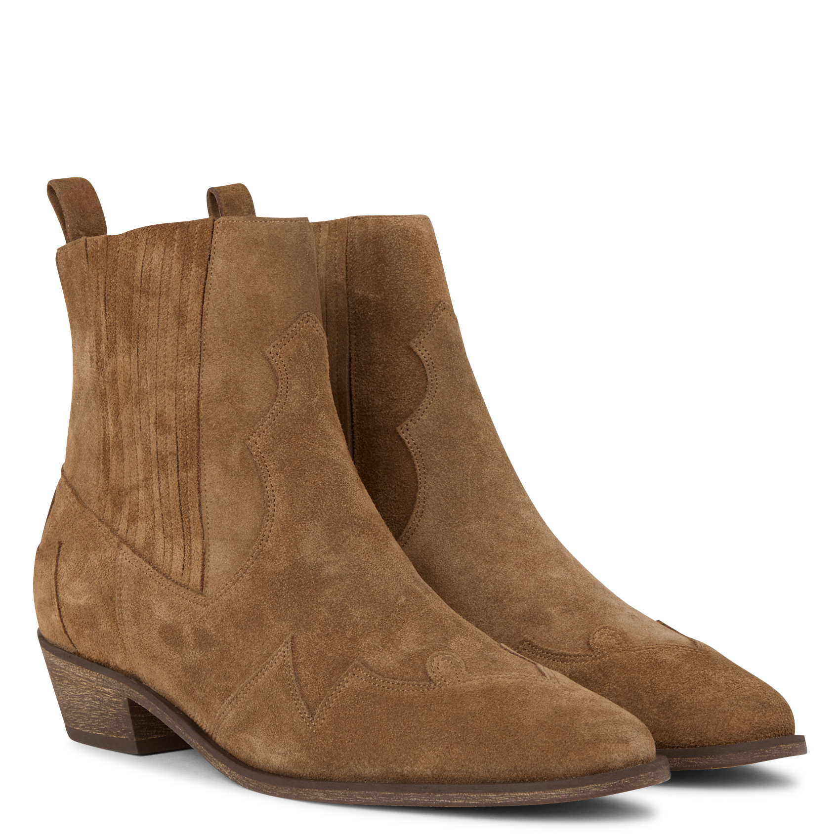 Bottines en cuir tya ANTHOLOGY Marron