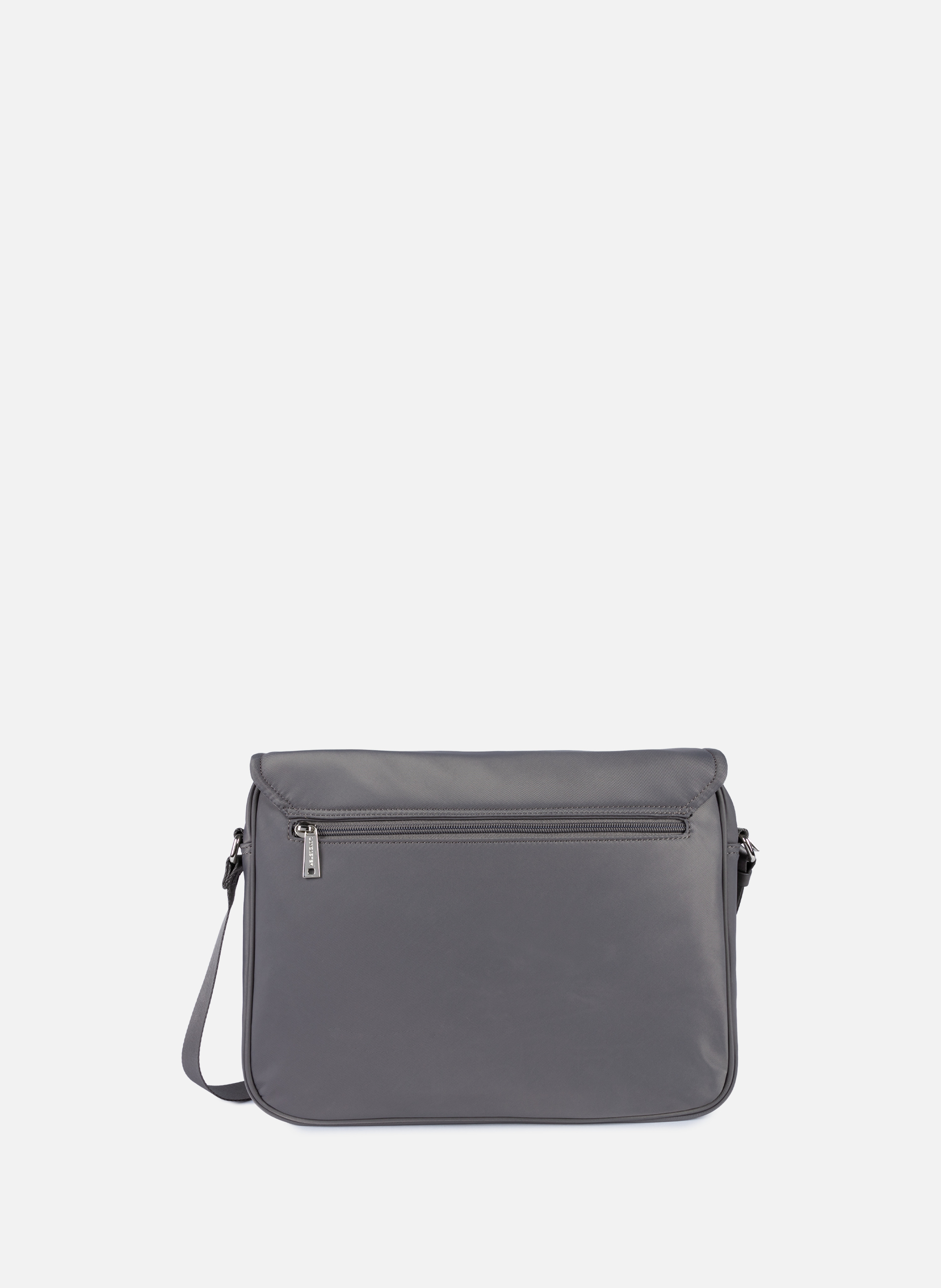 Large messenger bag - Basic Vita LANCASTER Grey
