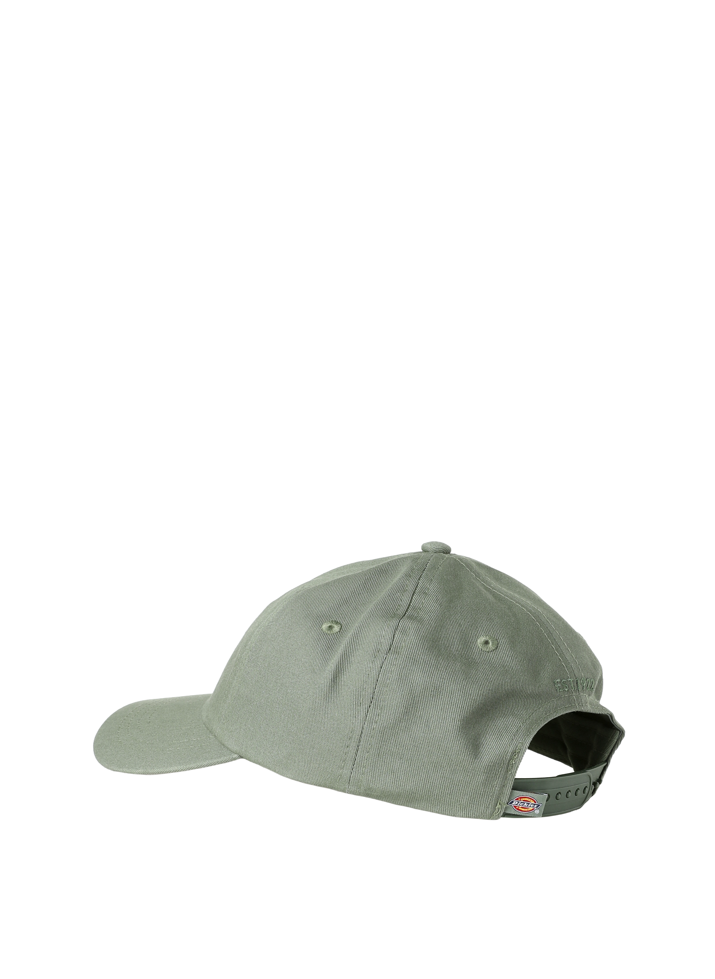 Cotton baseball cap with logo DICKIES Green