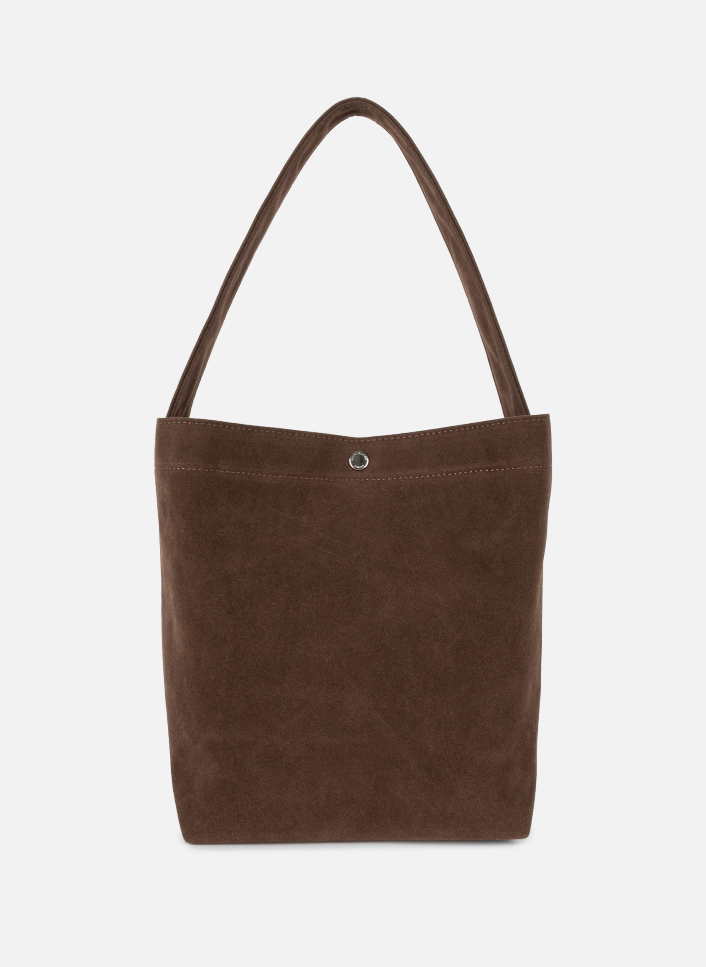 Mini bucket bag - Suédine KBA LANCASTER Brown