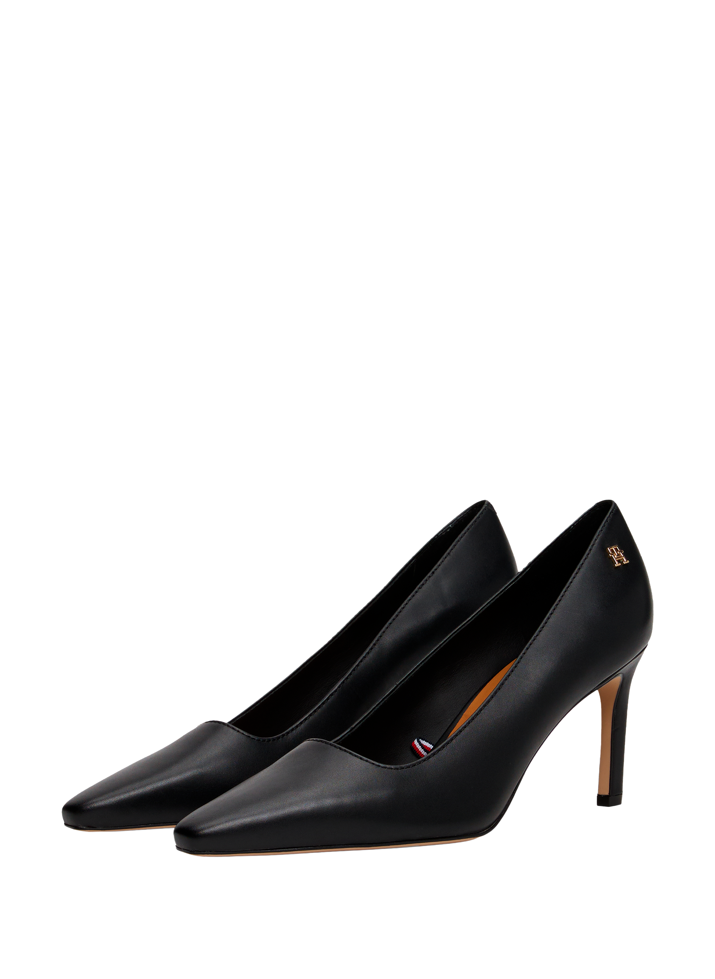 Escarpins en cuir TOMMY HILFIGER Noir
