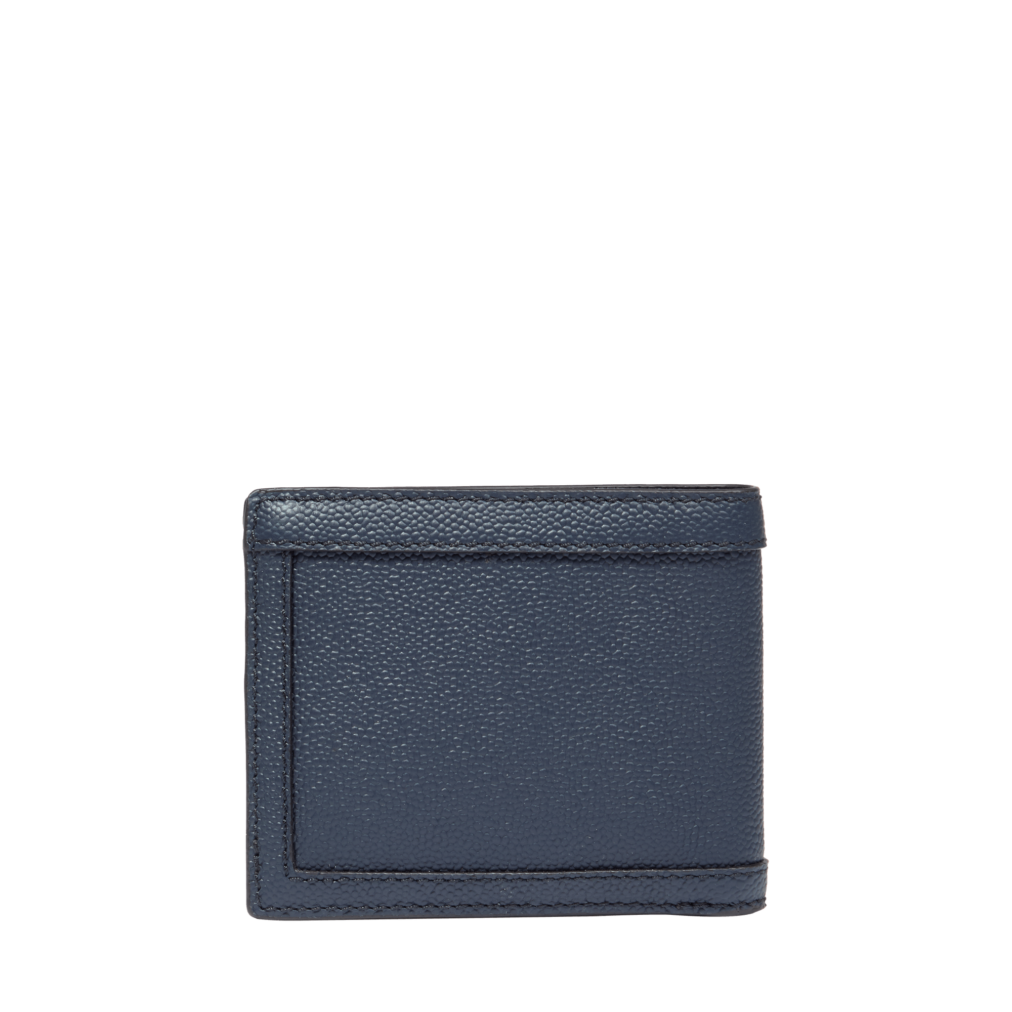 Portefeuille 5cc avec porte-cartes amovible charlie de lancel en cuir LANCEL Bleu