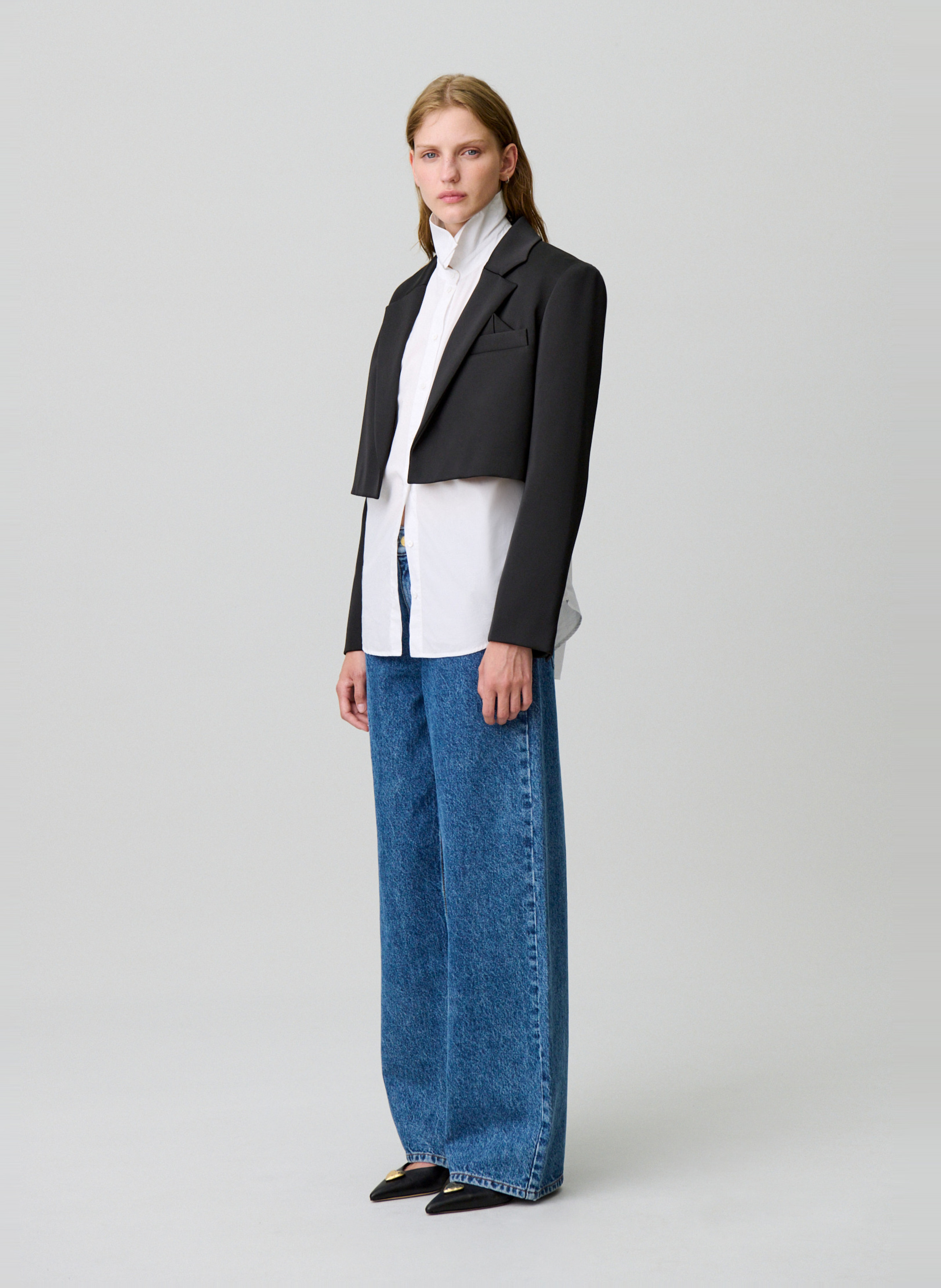 Veste col tailleur vivanebis CLAUDIE PIERLOT Noir