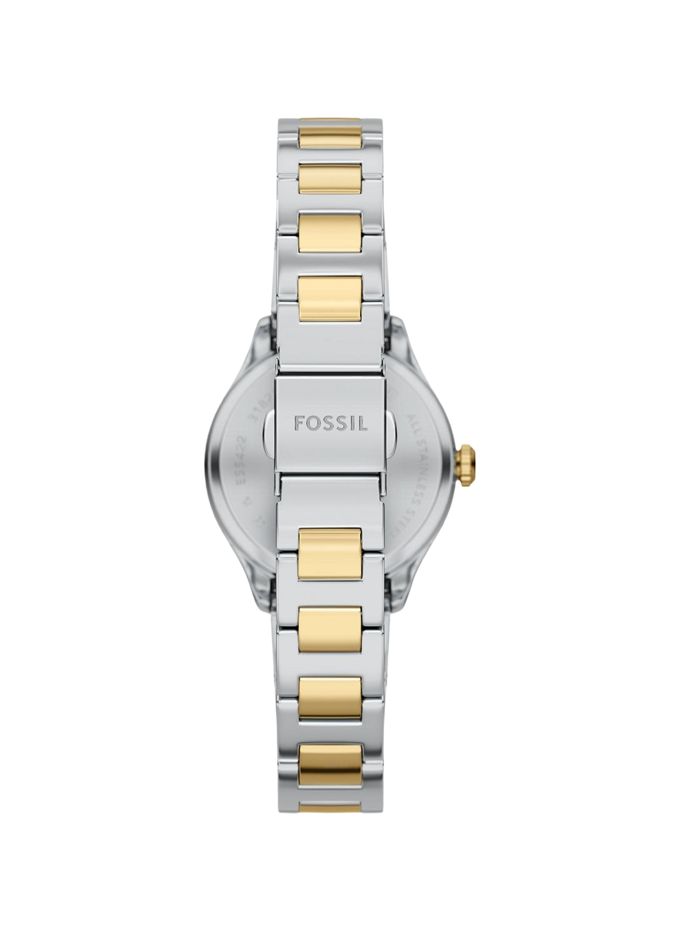 Montre quartz en acier inoxydable FOSSIL Argent