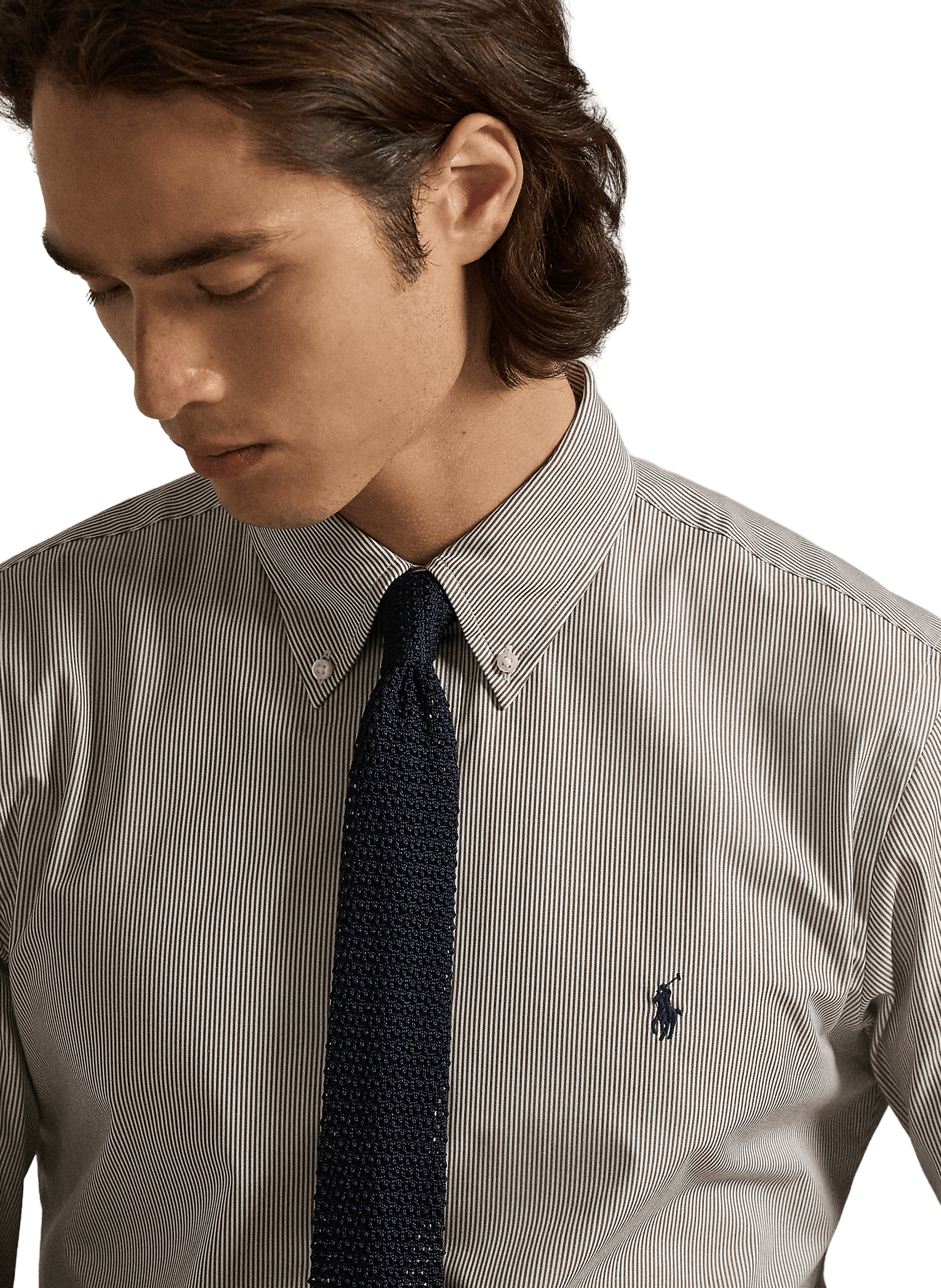 Chemise rayée en coton POLO RALPH LAUREN Multicolore