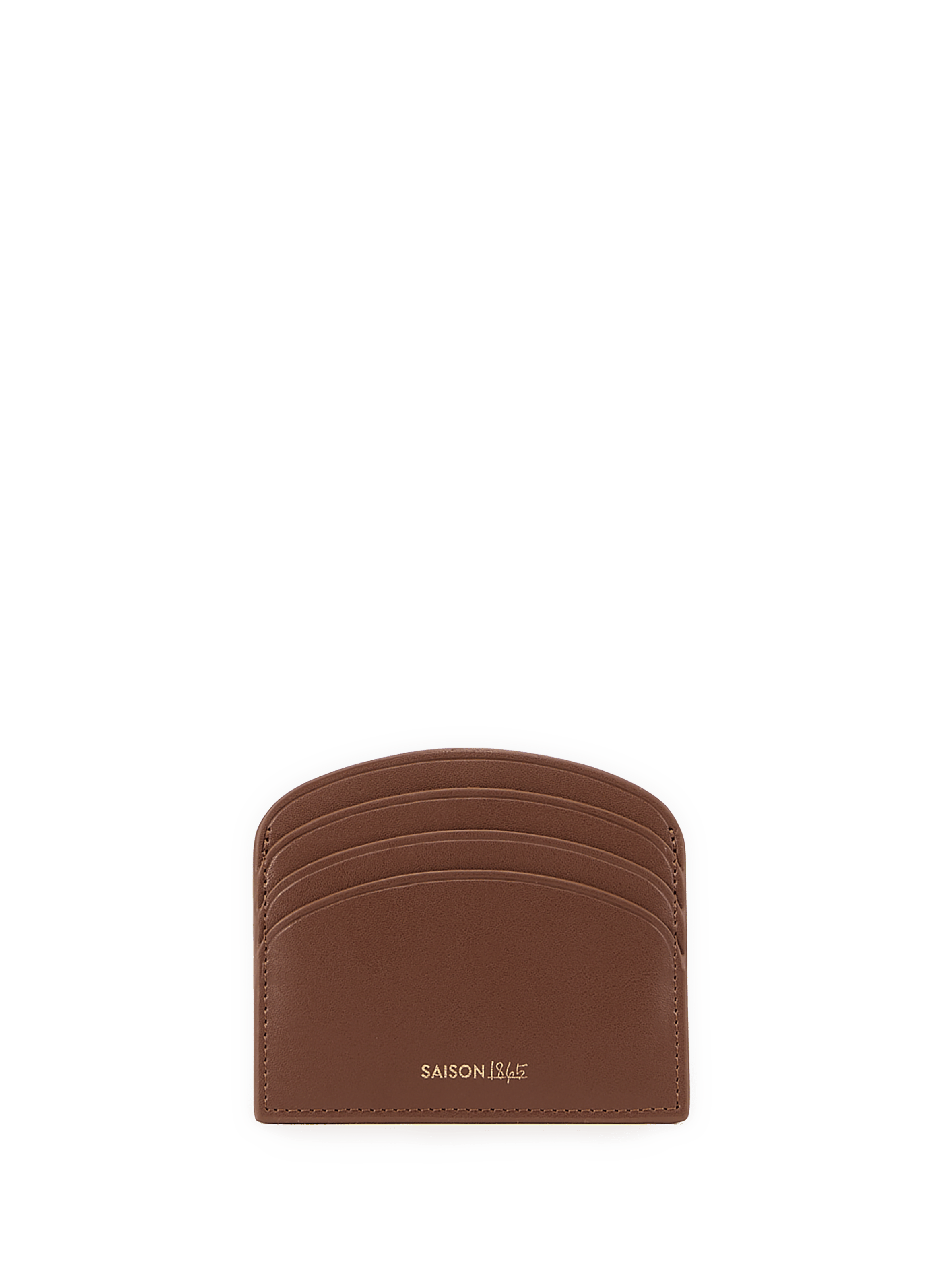 Porte-cartes en cuir SAISON 1865 Marron