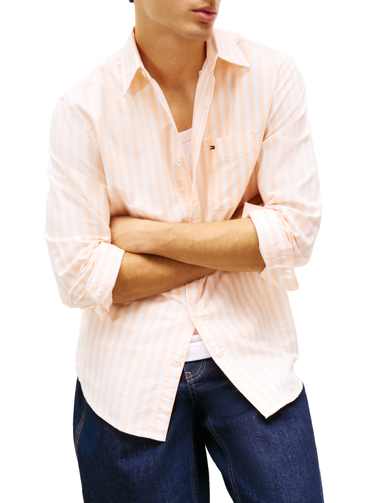 Striped cotton shirt TOMMY HILFIGER Multicolour