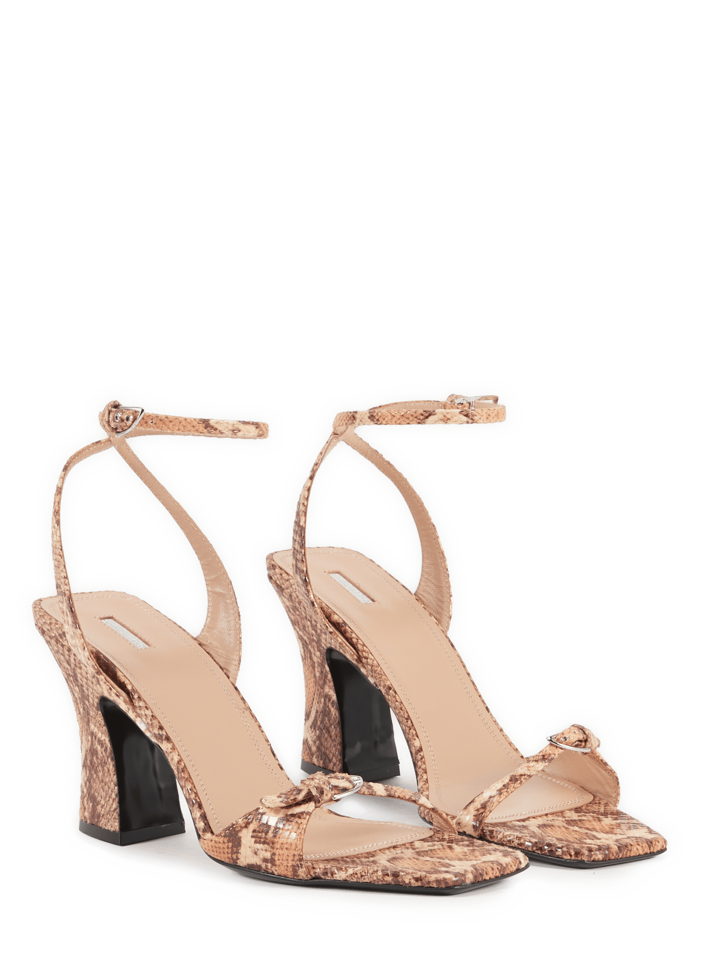 Sandales à talon Nodstalgia imprimé léopard NODALETO Multicolore