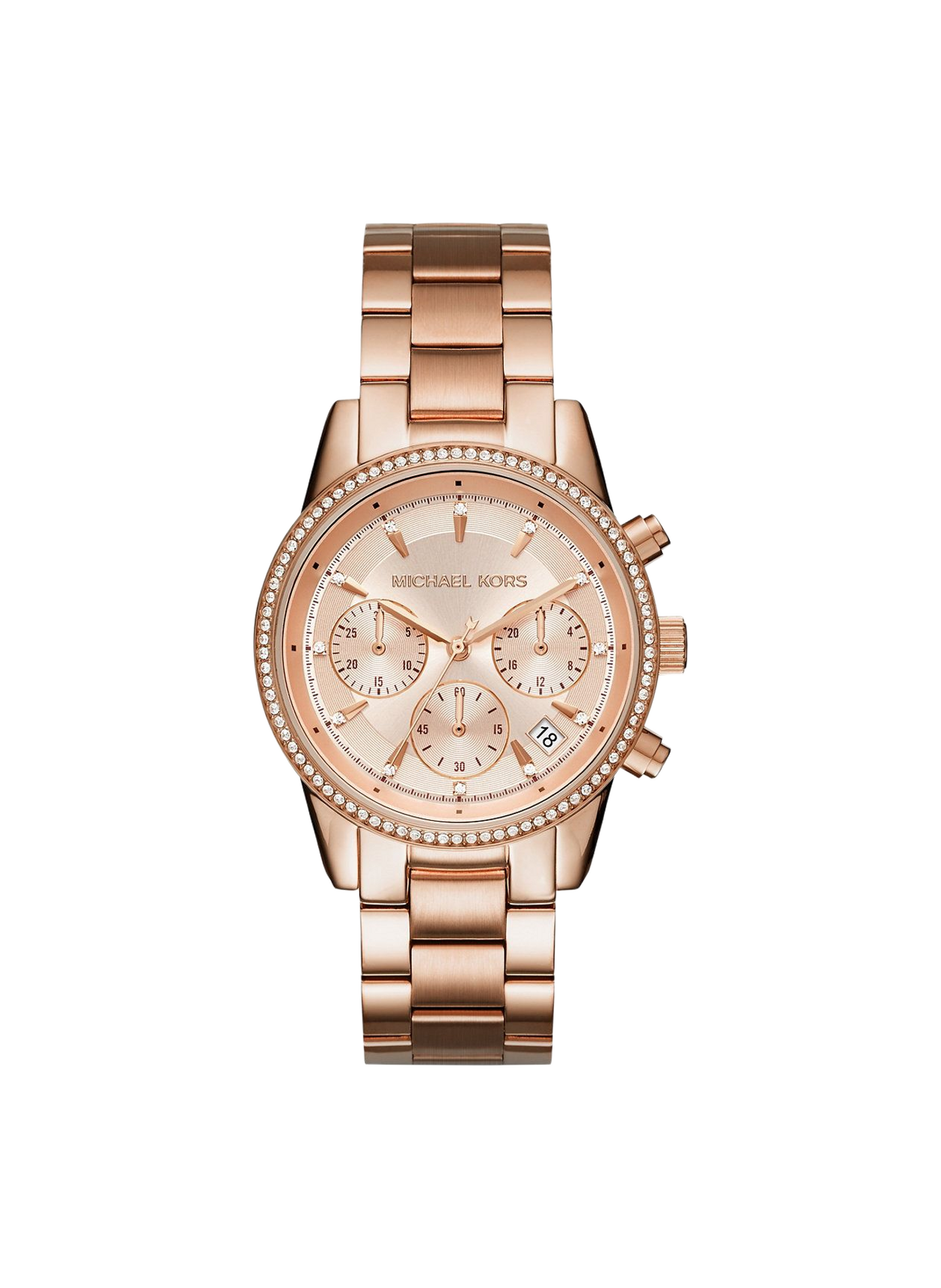Montre quartz Bryant en acier inoxydable MICHAEL KORS MONTRES Rose