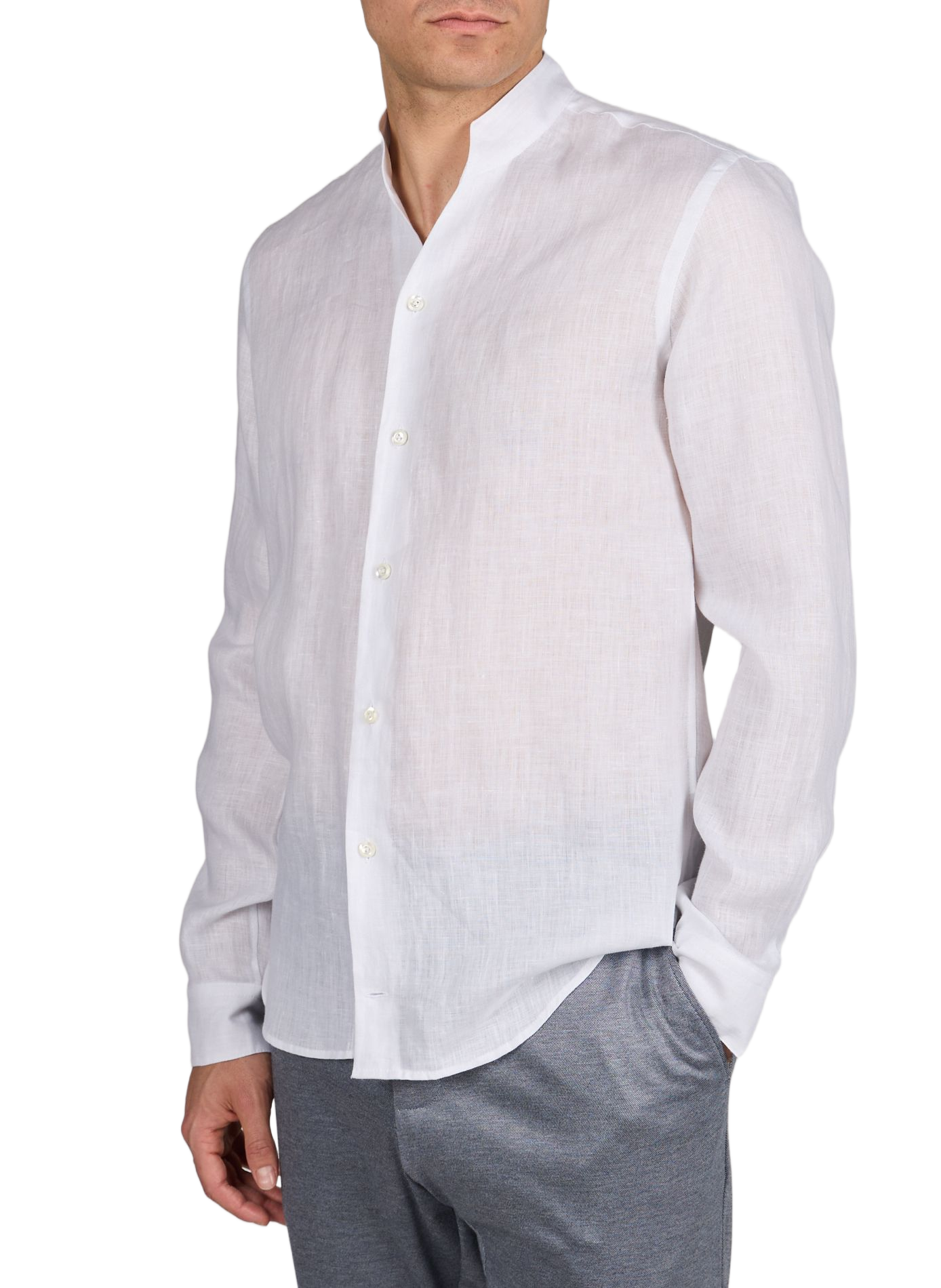 Straight linen shirt VAN LAACK White
