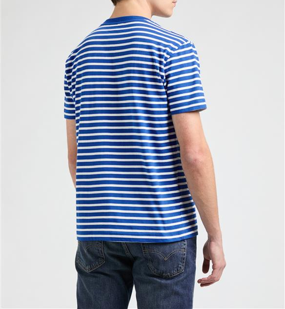 Striped T-shirt AU PRINTEMPS PARIS Blue