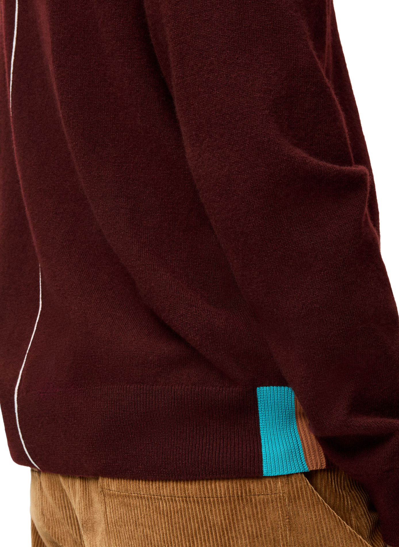 Gerade geschnittener Wollmix-Pullover mit Logo LOEWE Rot