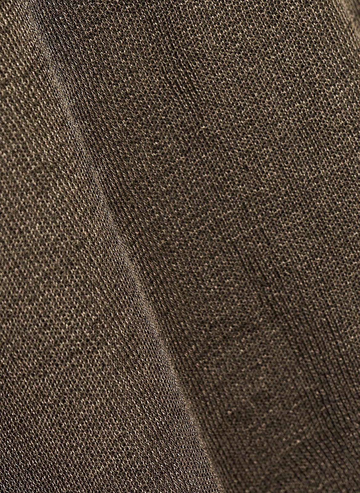 Mouwloze metallic gebreide top Zuani BA&SH Kaki