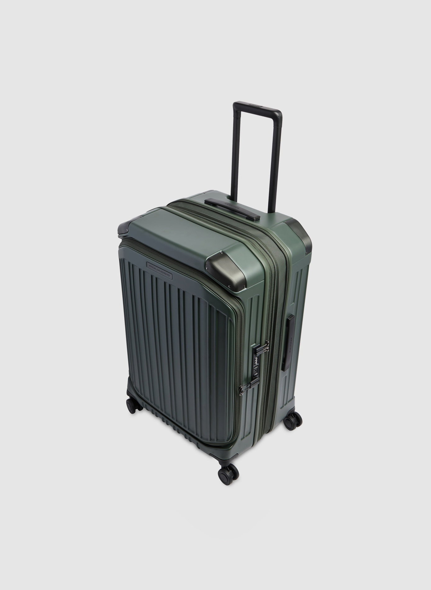 Valise taille moyenne à 4 roues expansible PIQUADRO Vert
