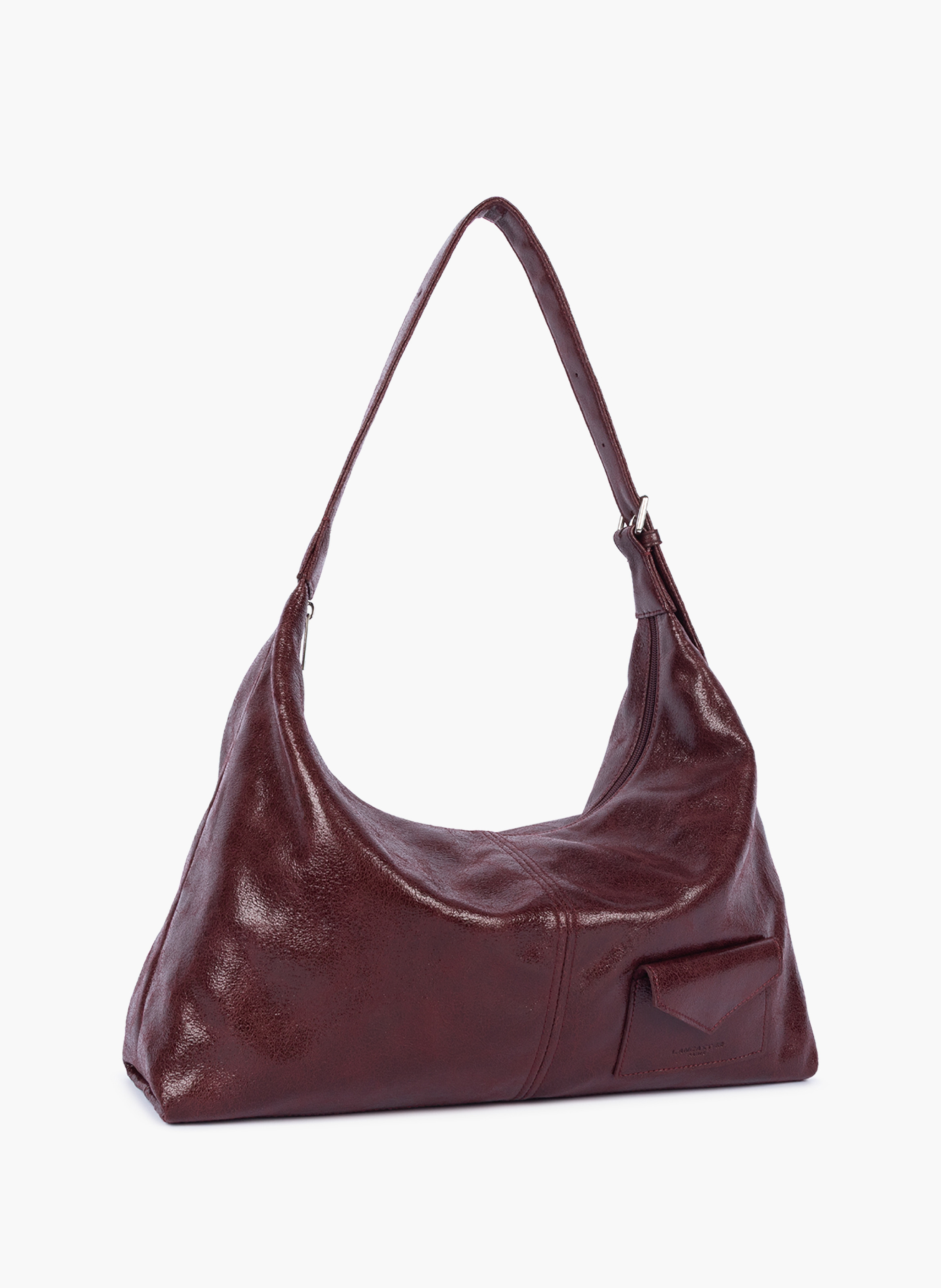 Grand sac hobo - rétro kba | Rouge LANCASTER Femme