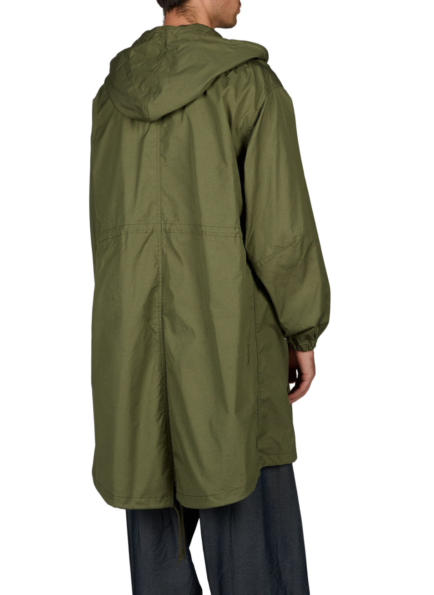 Oversized cotton-blend jacket COMME DES GARCONS HOMME Khaki