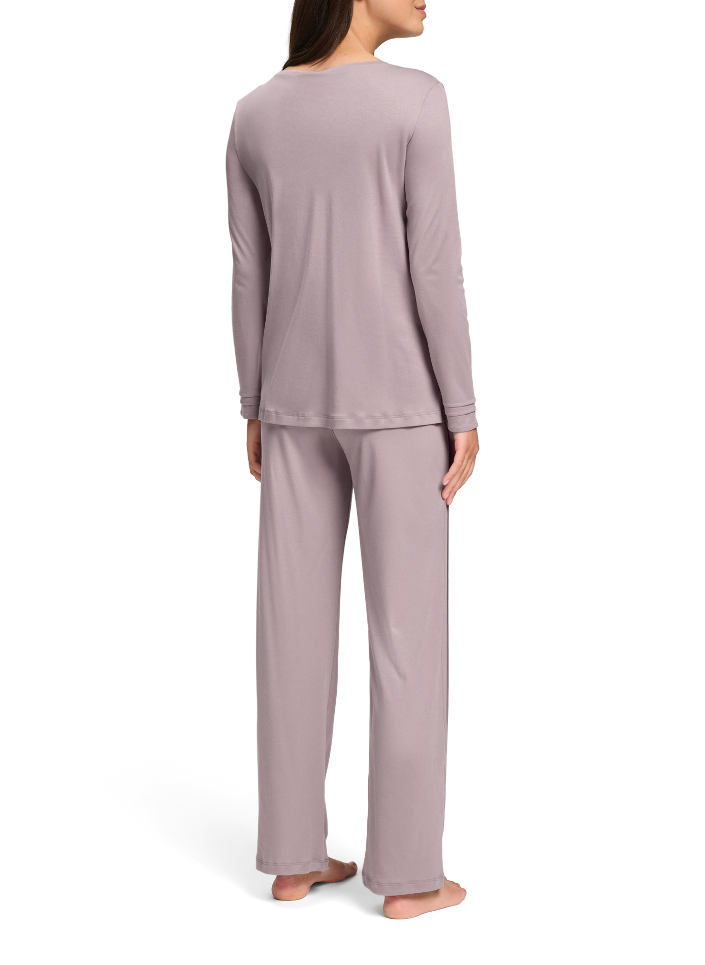 Ensemble de pyjama en coton HANRO Rose