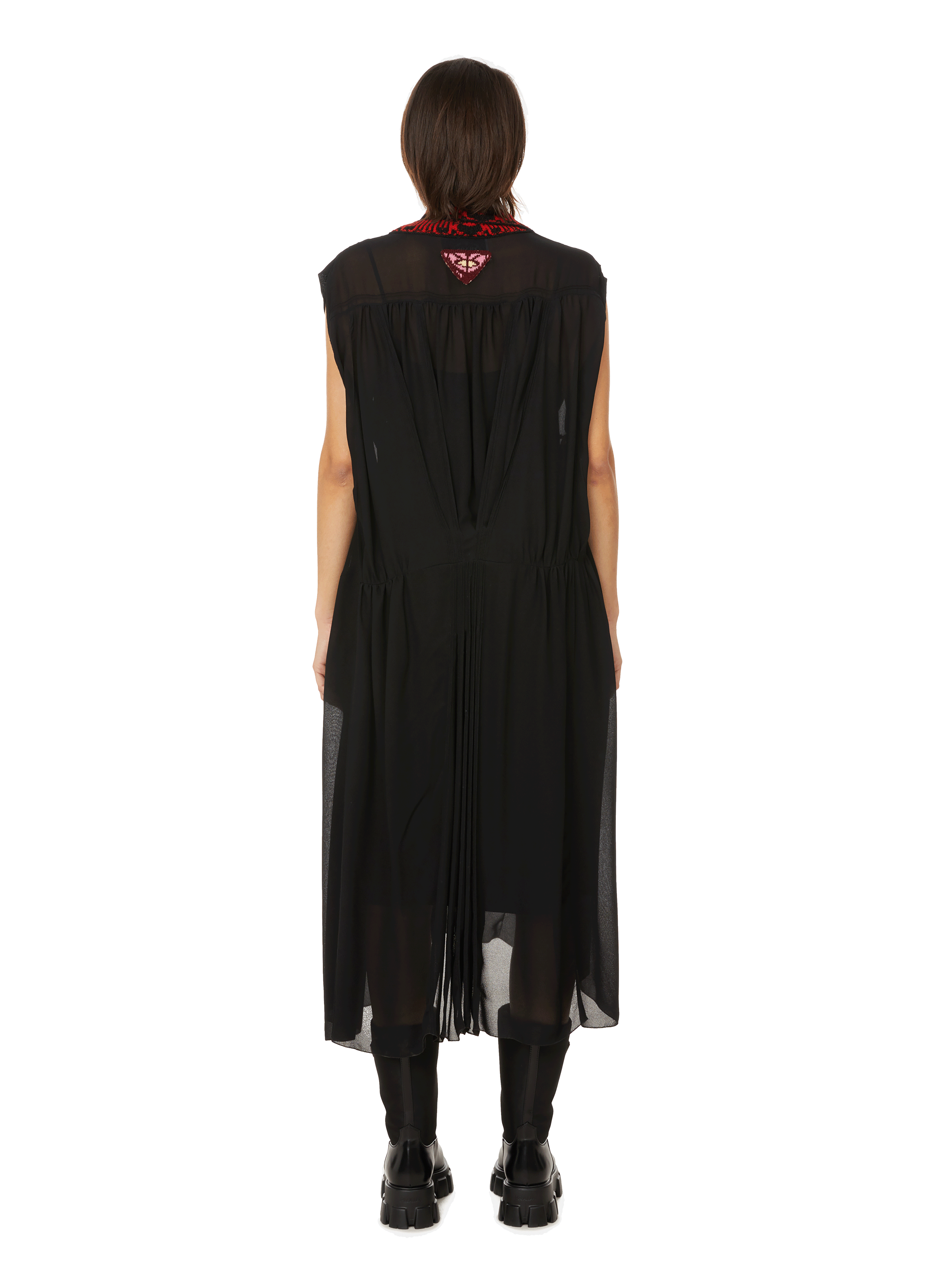 Voile dress PRADA Multicolour