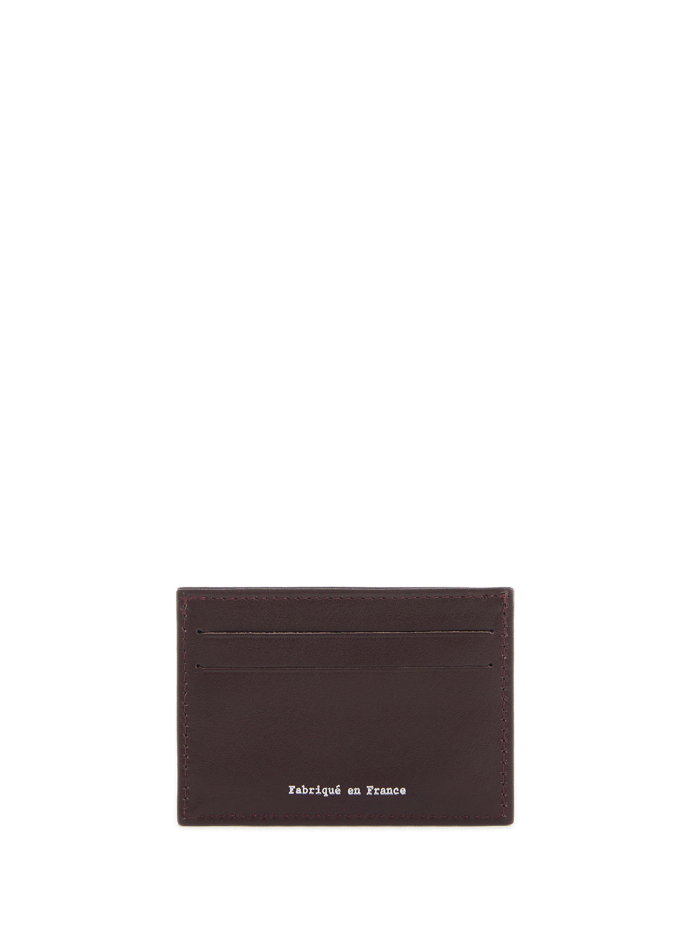 Porte-cartes en cuir SAISON 1865 Rouge