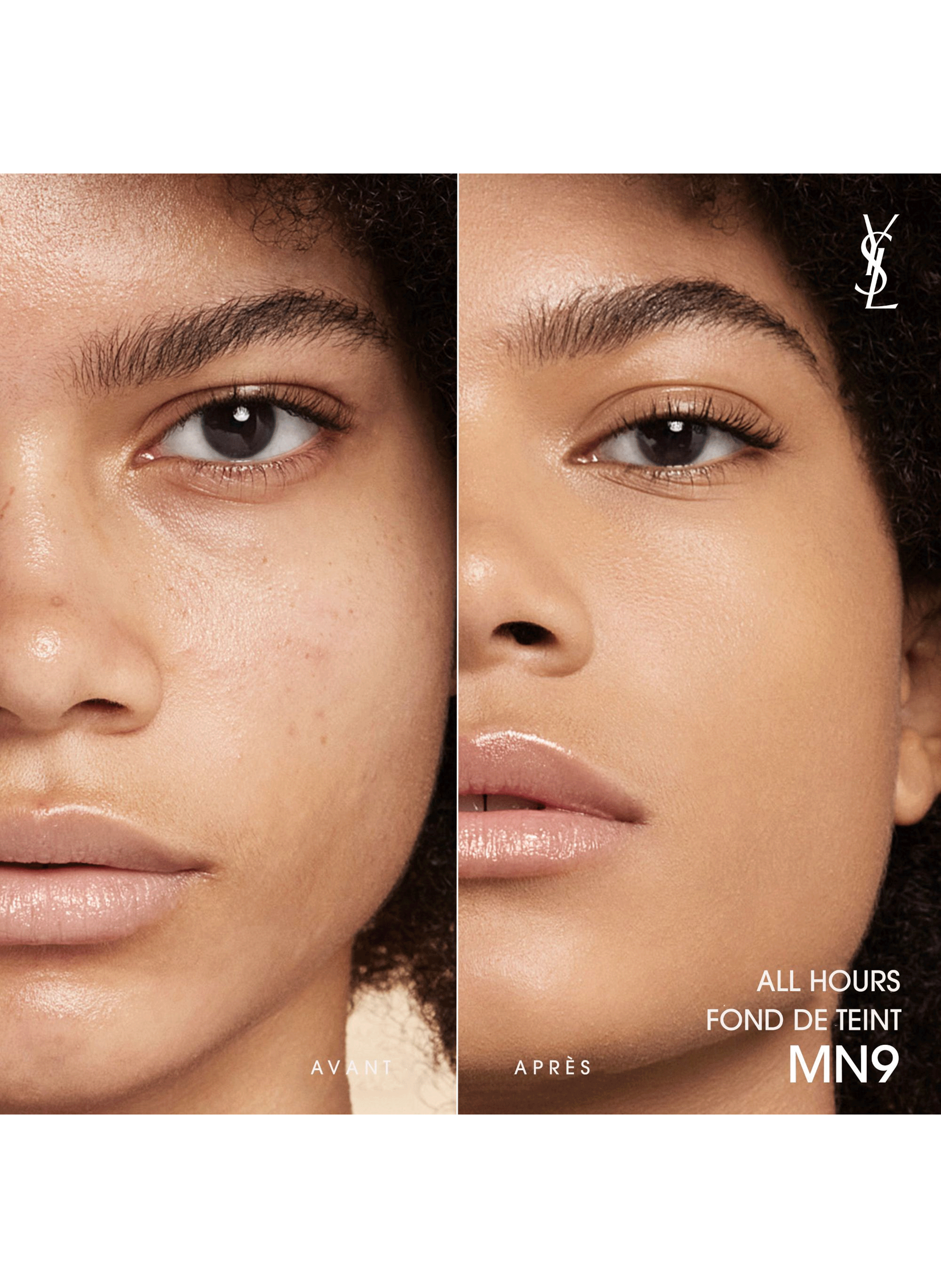 Yves Saint Laurent 24h full-coverage luminous matt foundation Mn9