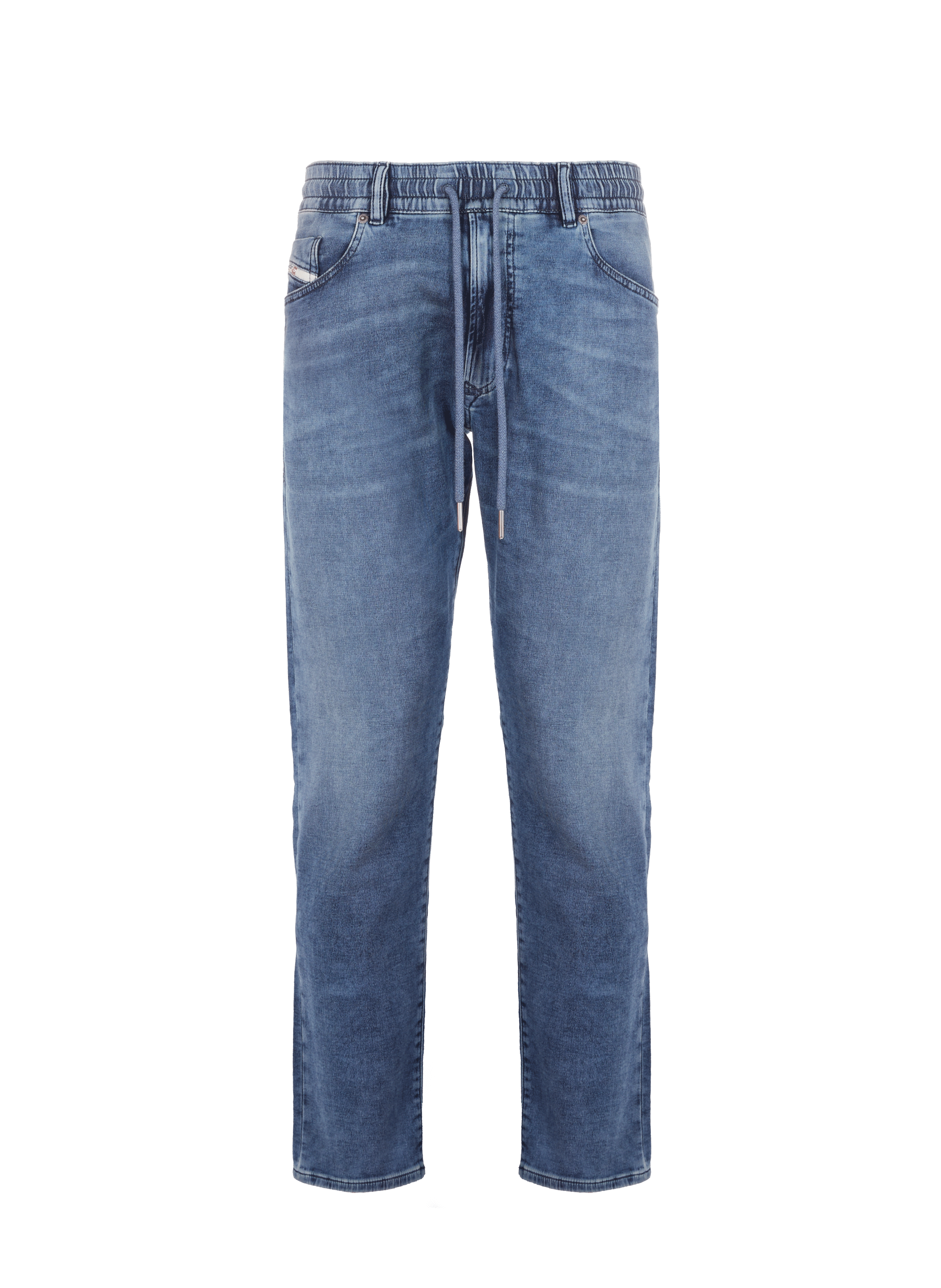 Jean avec taille élastique