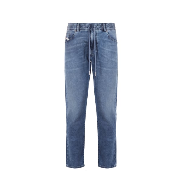 Jean avec taille élastique