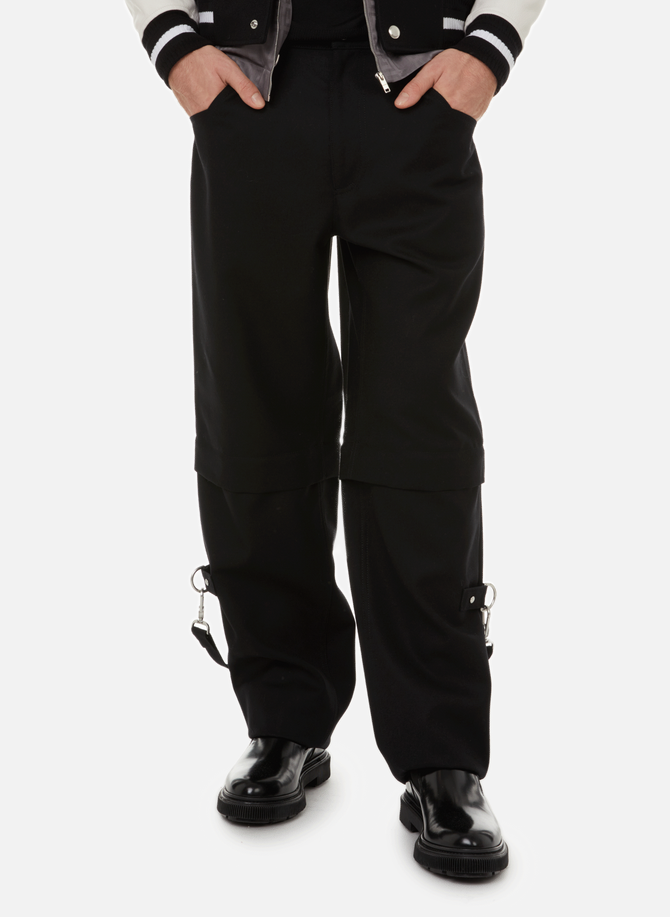 Wool trousers with detachable legs  GIVENCHY
