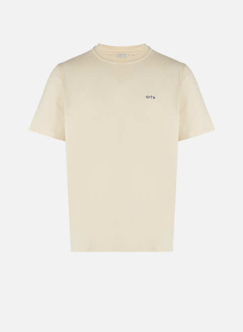 T-shirt en coton BeigeARTE ANTWERP 