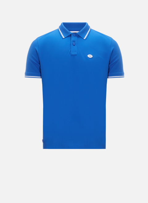 قميص Polo من القطن باللون الأزرقEDEN PARK 