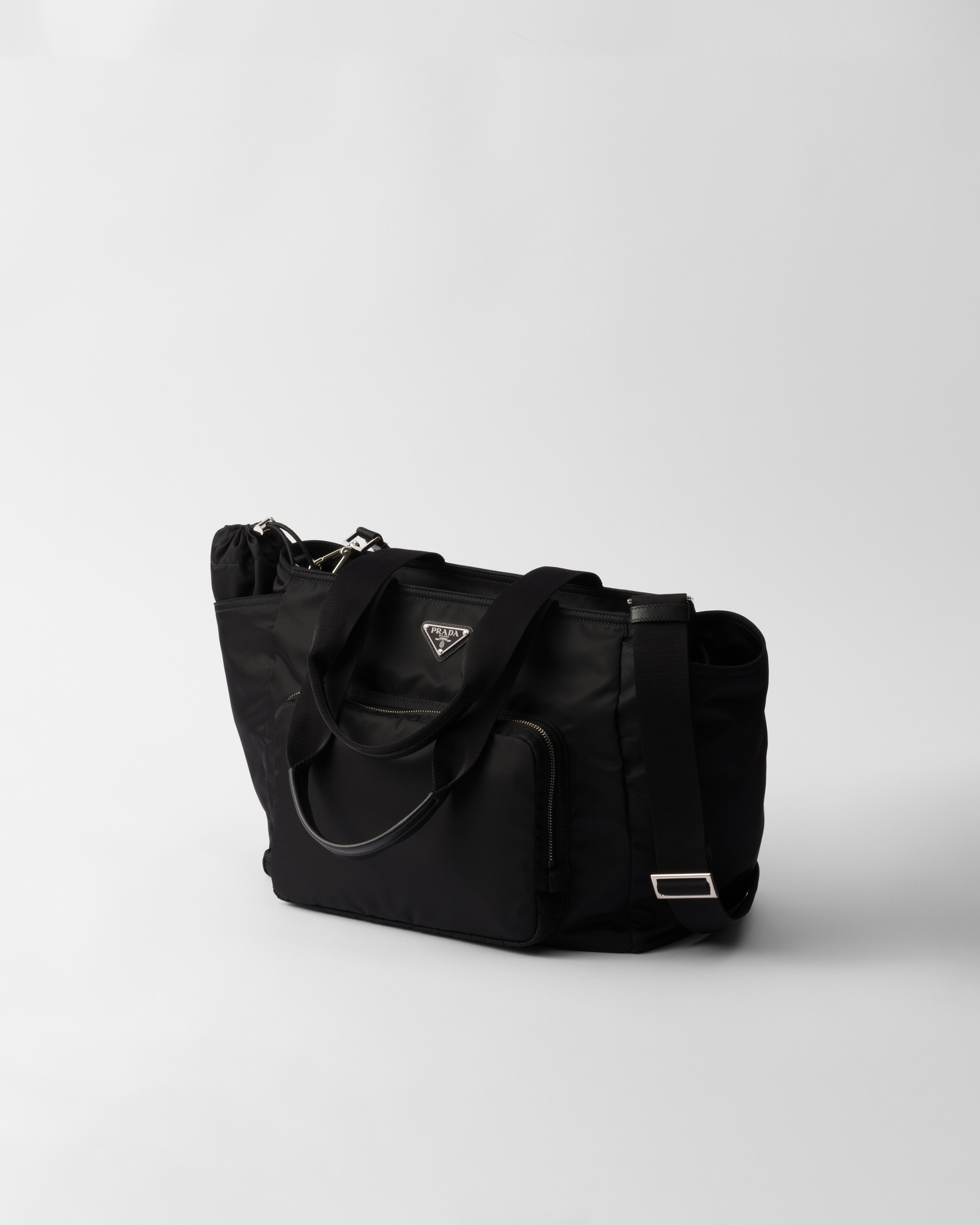 Sac à langer en re-nylon prada PRADA Noir