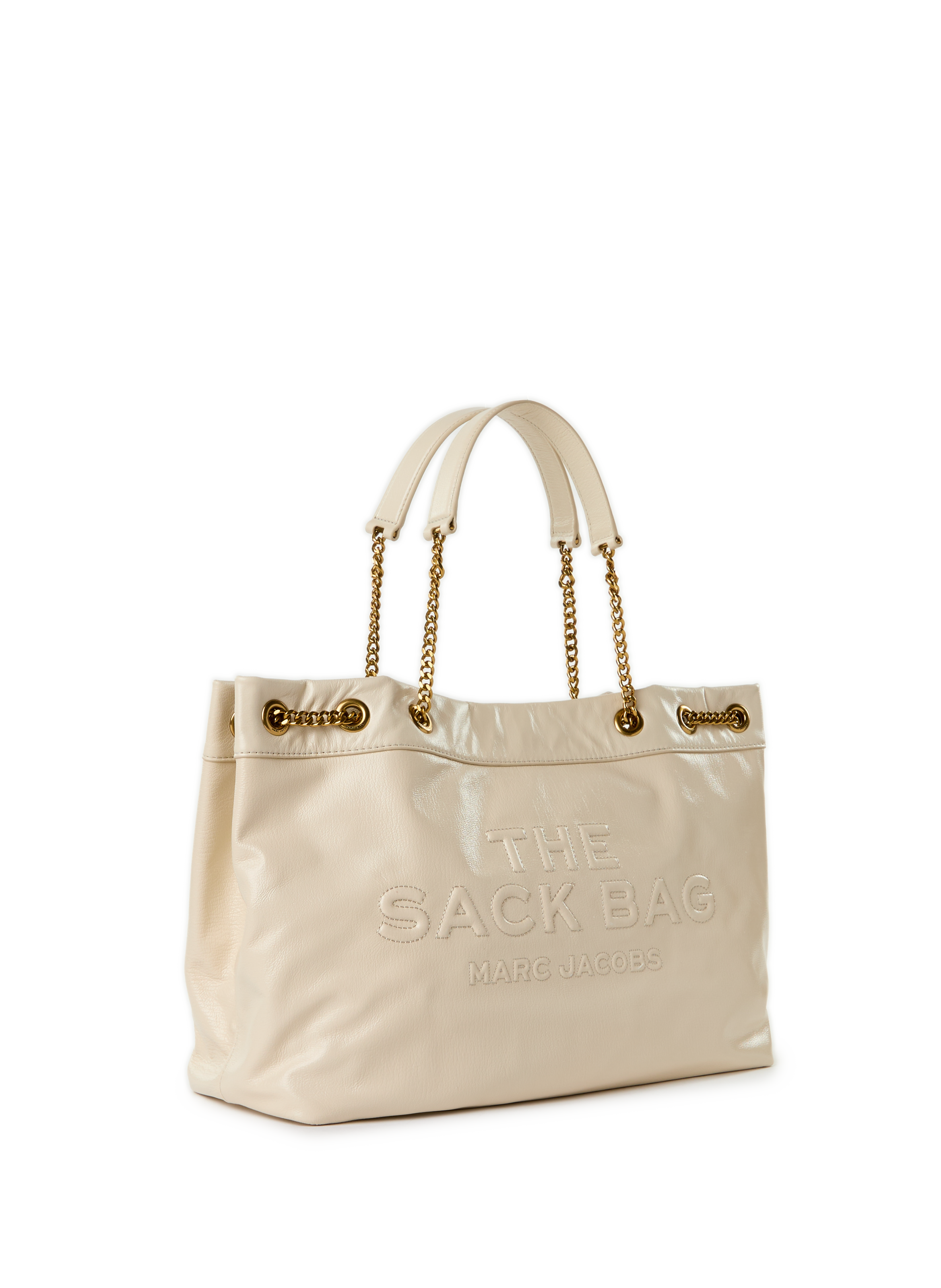 Sac cabas The Large Chain Sack  MARC JACOBS Beige