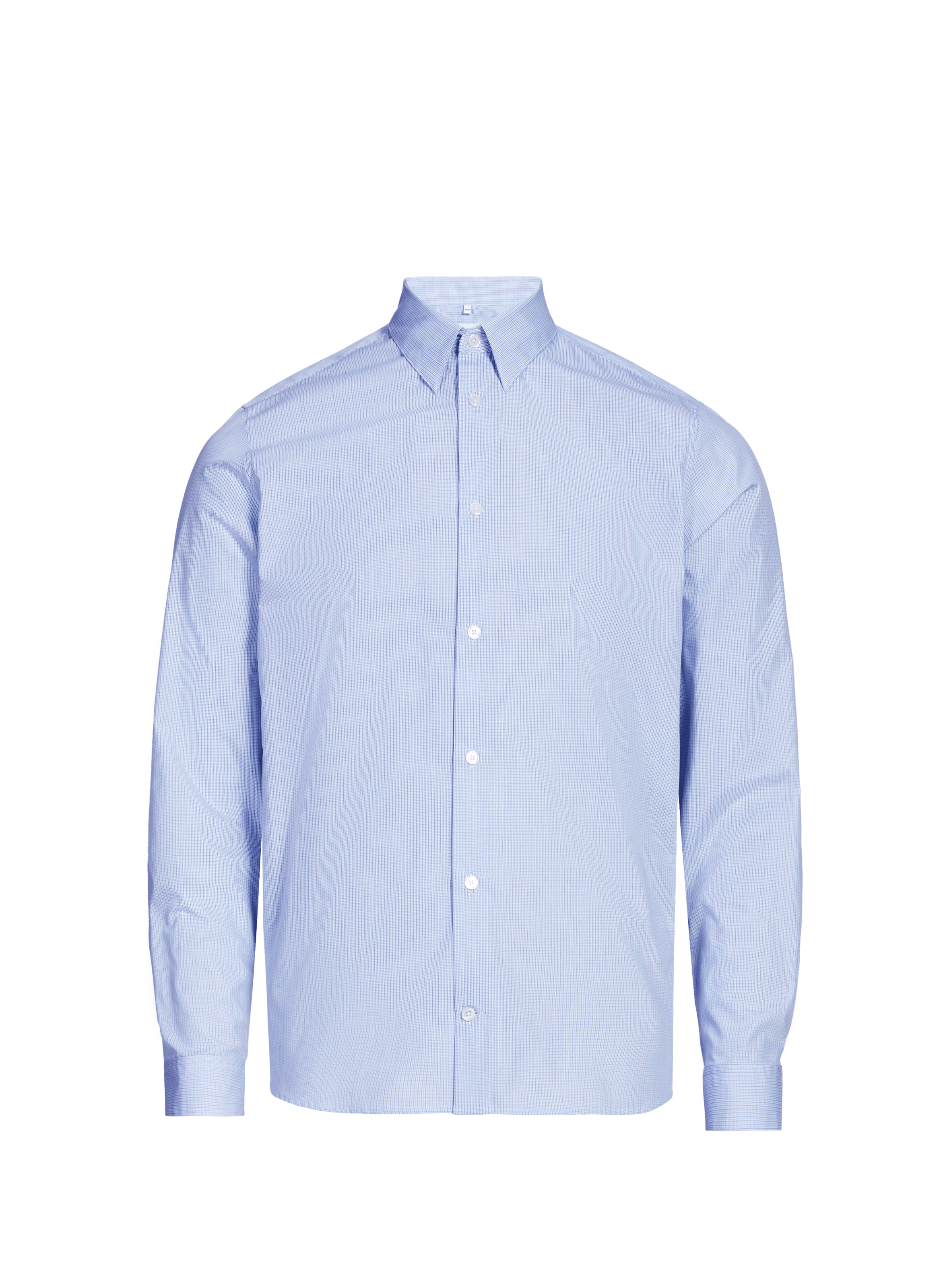 Chemise à carreaux slim AU PRINTEMPS PARIS Bleu