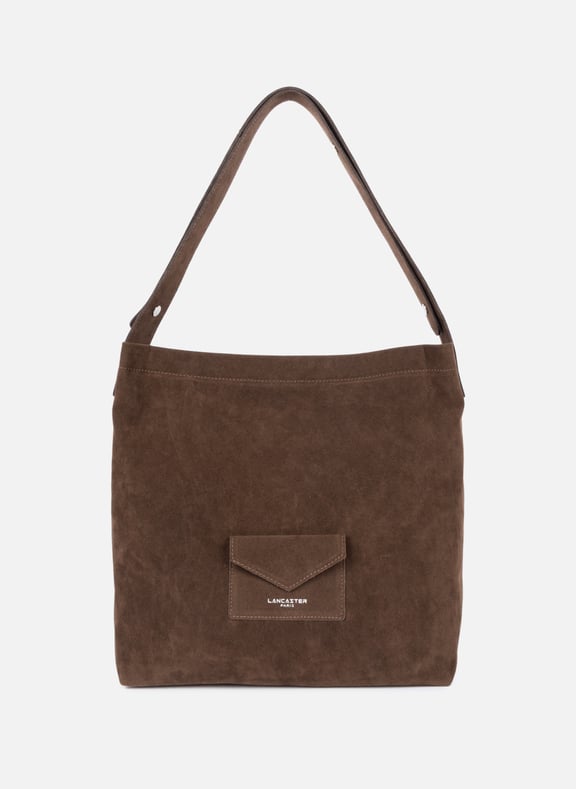 Bucket bag - Suédine KBA Brown by LANCASTER LANCASTER Bucket bag - Suédine KBA Brown