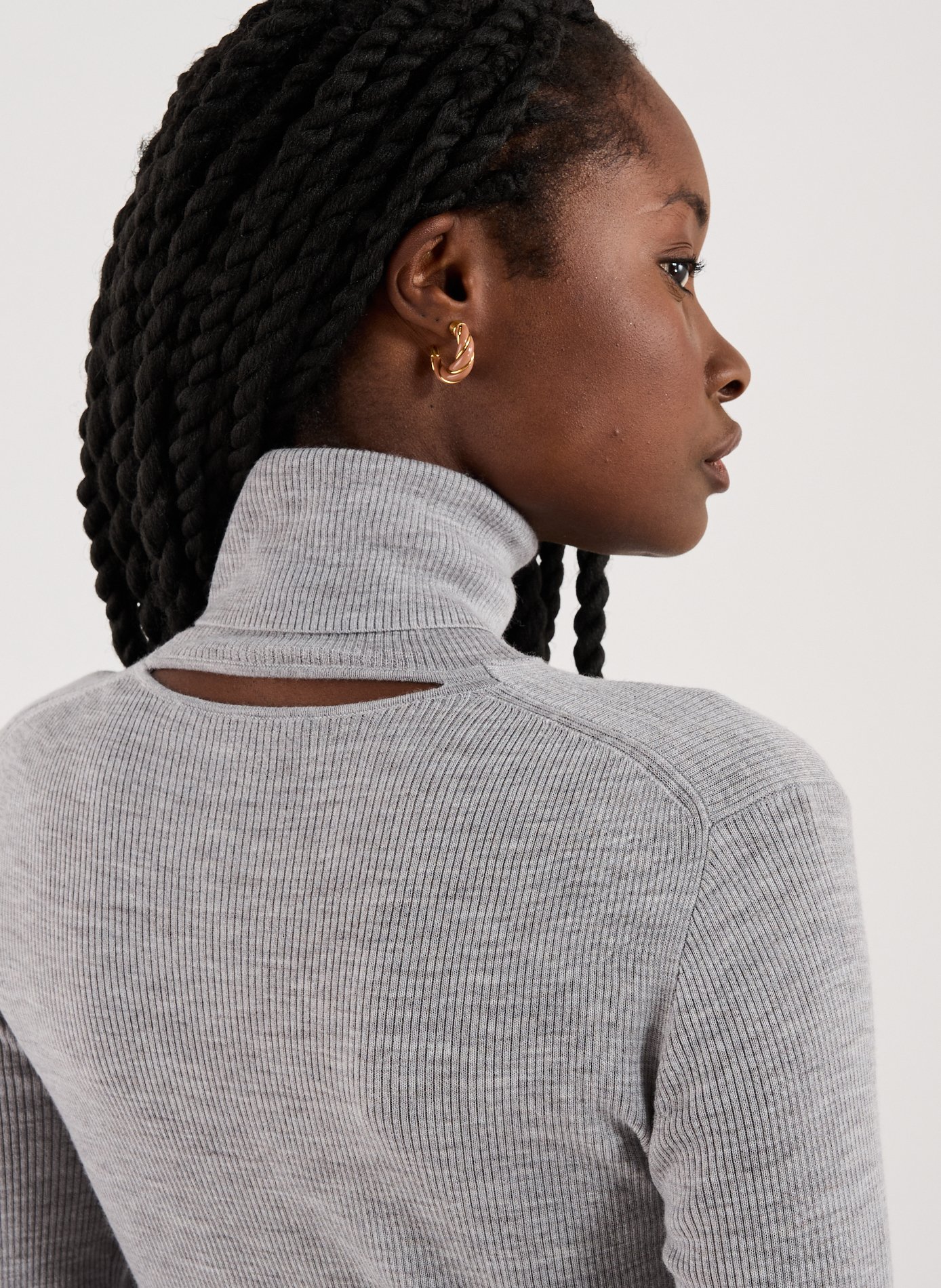 Créoles Diana AURELIE BIDERMANN Marron