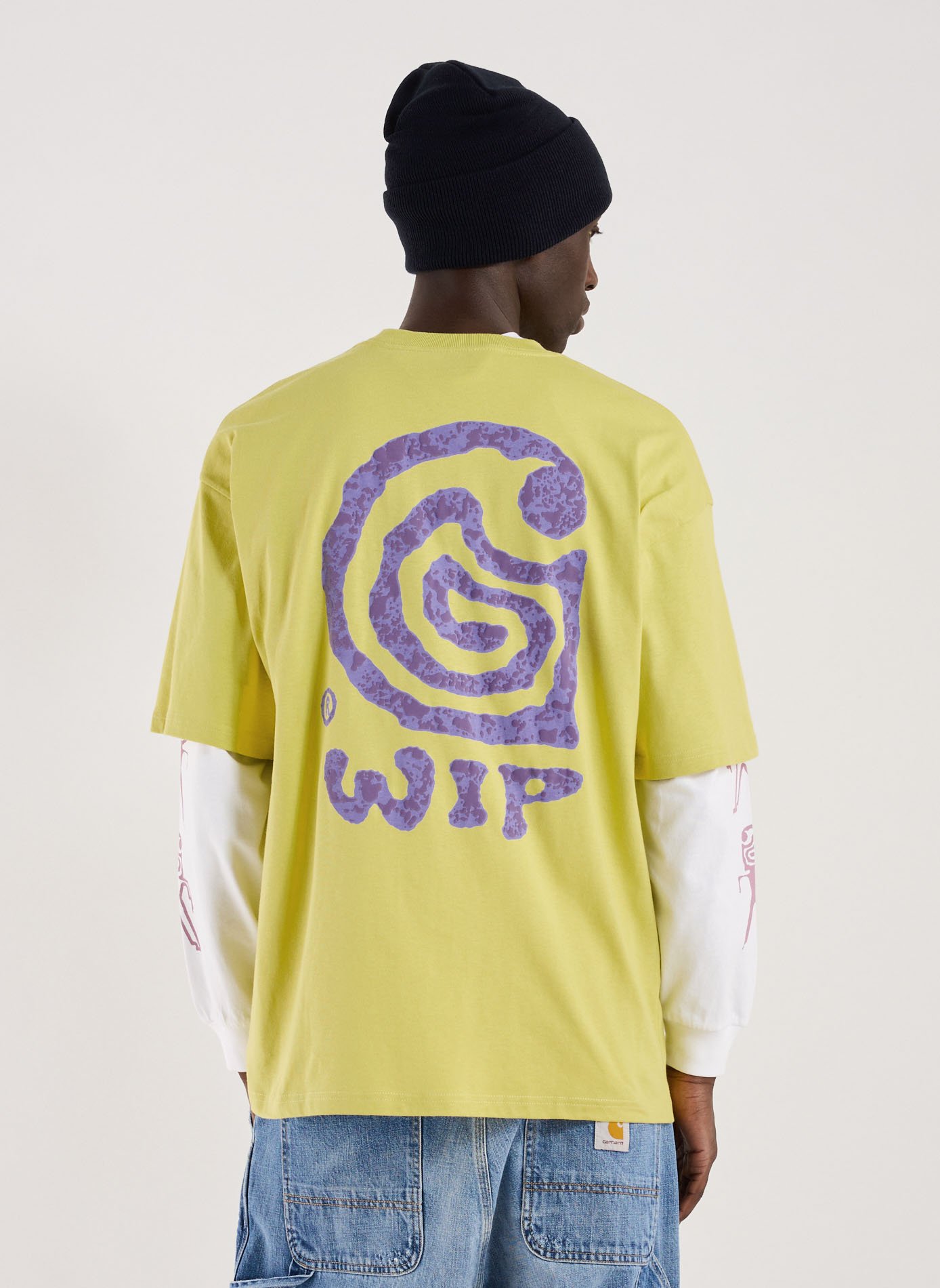 Classic Cotton T-Shirt CARHARTT WIP Yellow