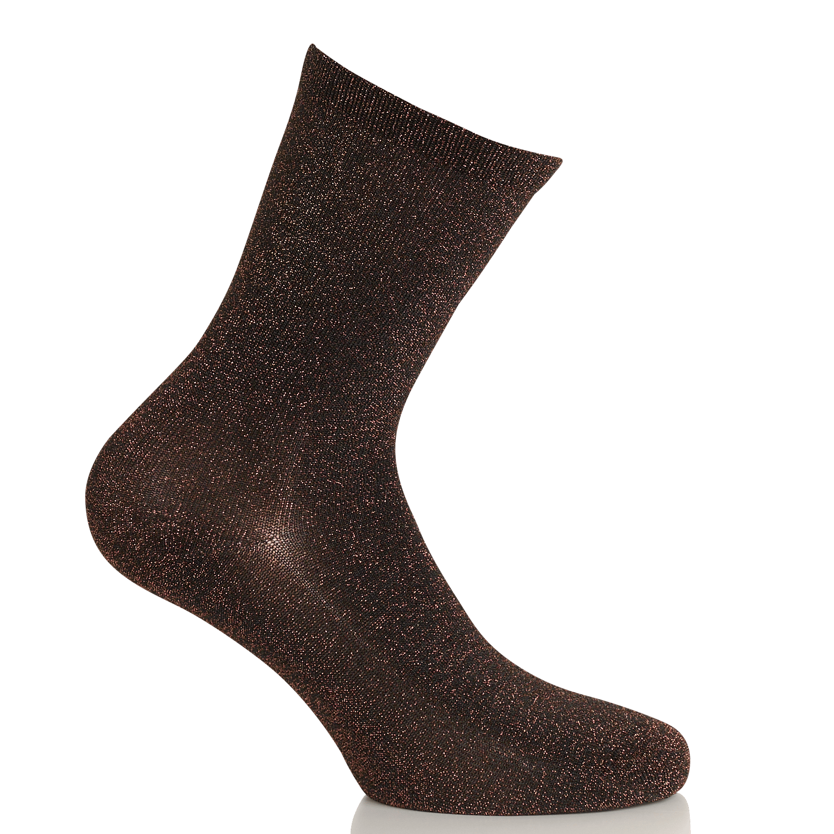 Chaussettes métallisées walter MAISON 123 Marron