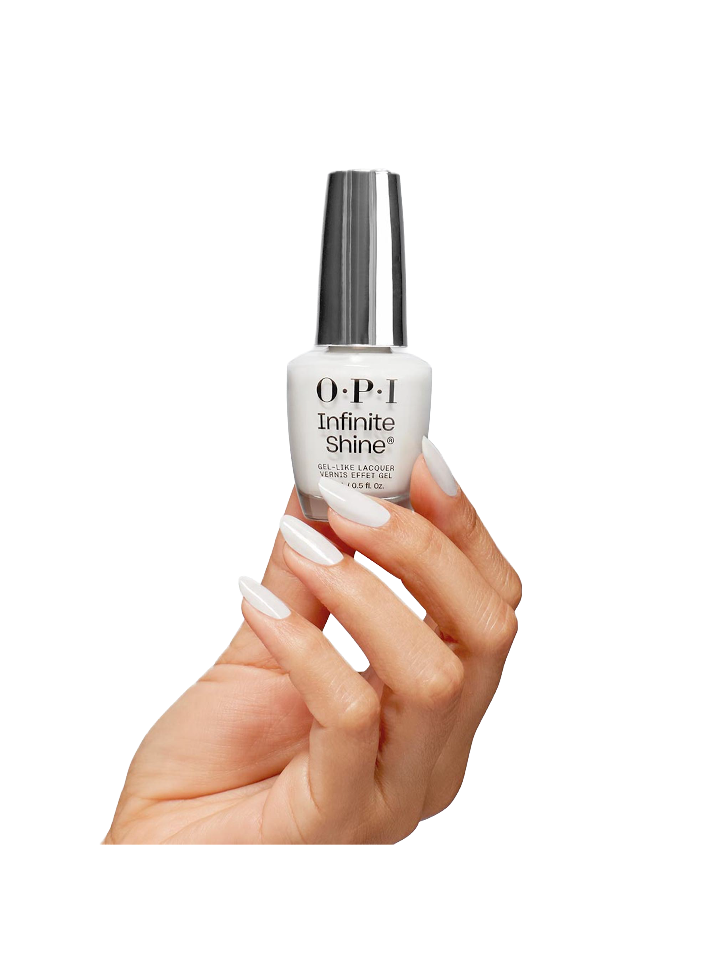 Alpine SnowTM
Infinite Shine
Long-lasting gel effect nail polish OPI Blanc