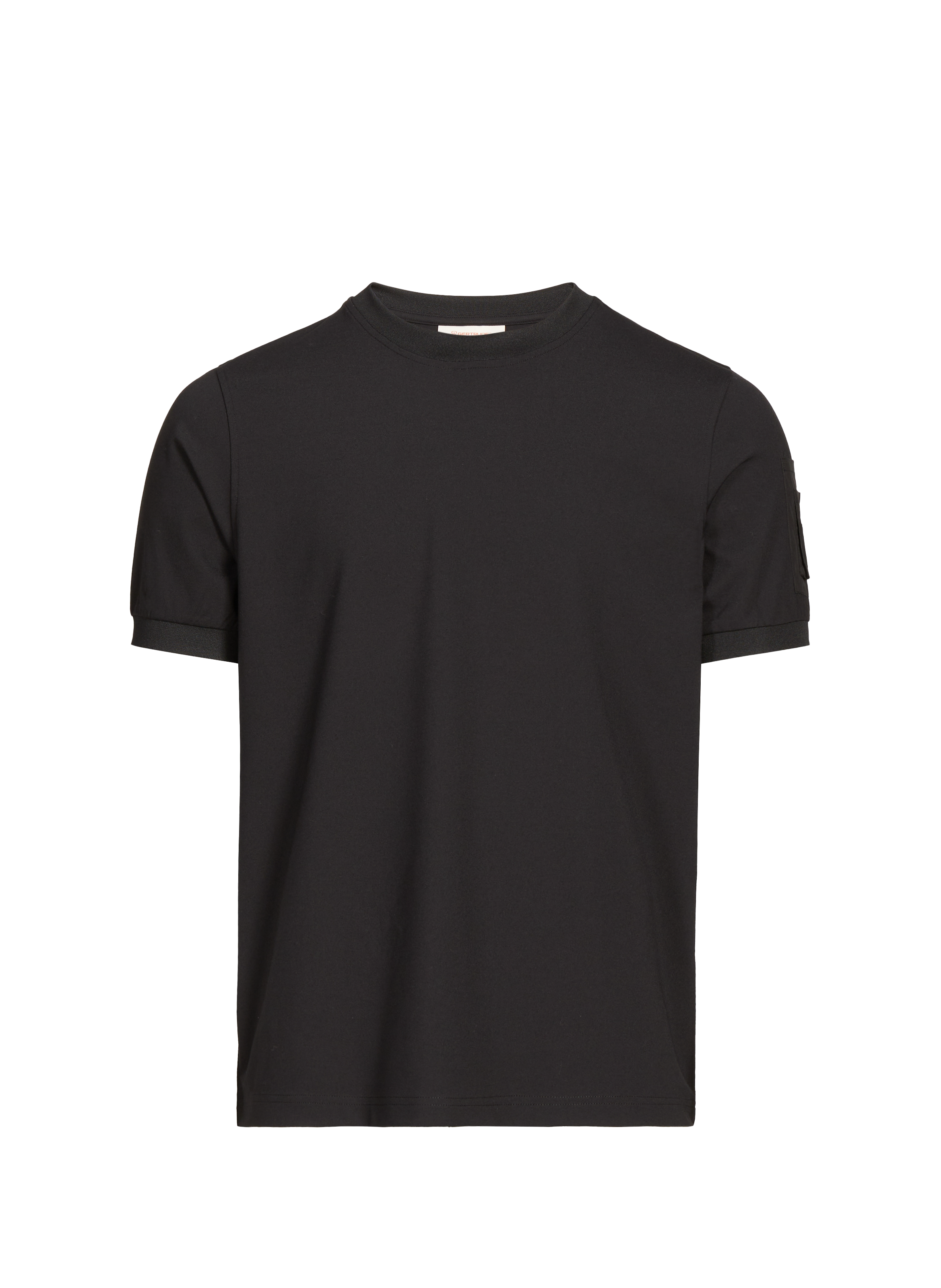 GERTRUDE ET GASTON T-shirt droit à col rond Noir