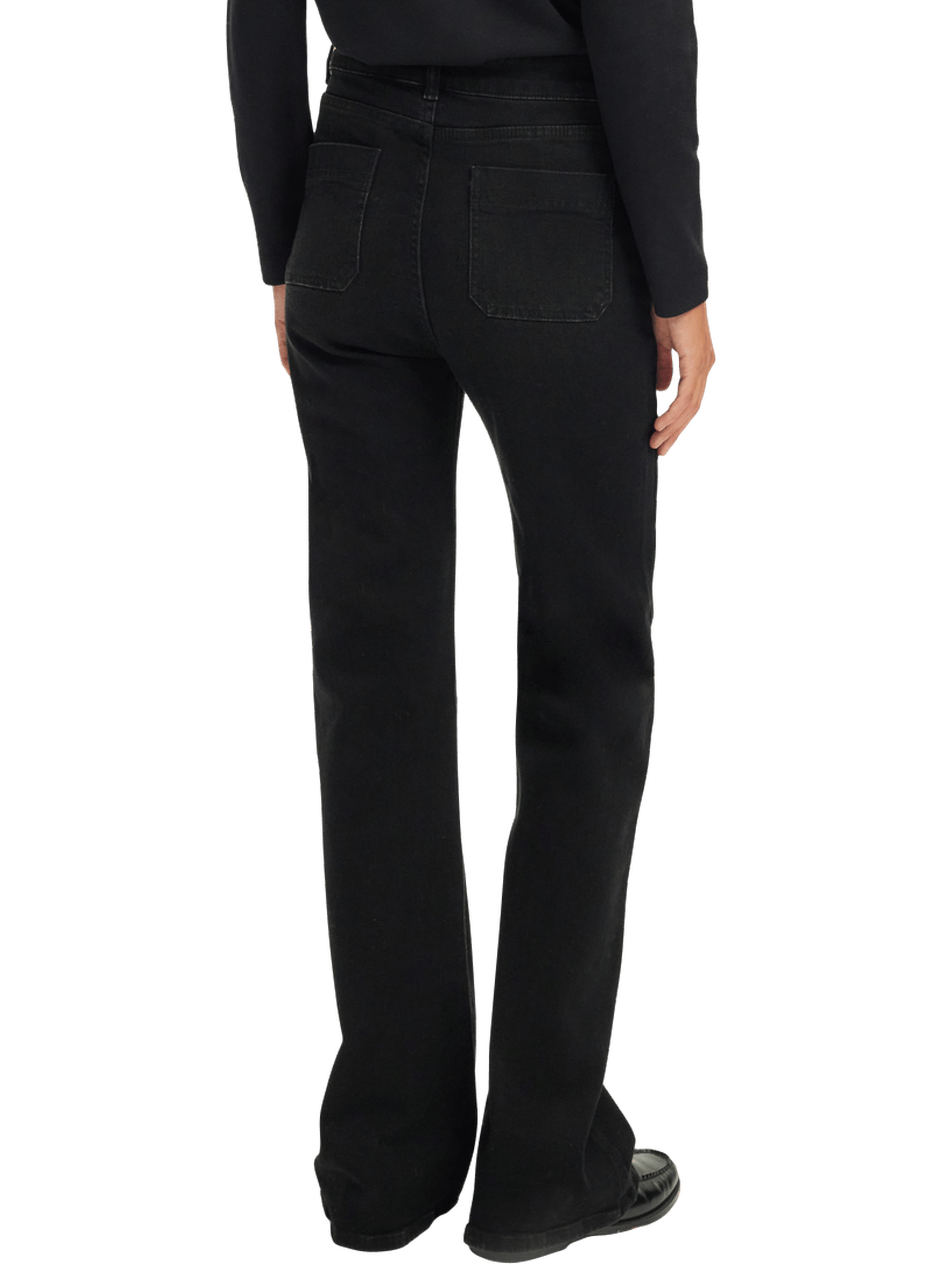 Jean bootcut à mors - neama Noir