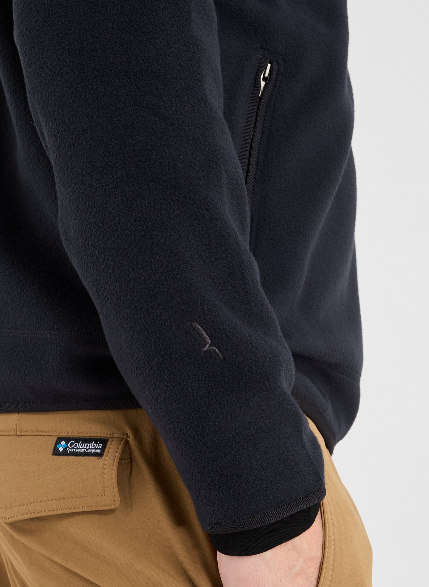 Veste polaire à col montant AIGLE Noir