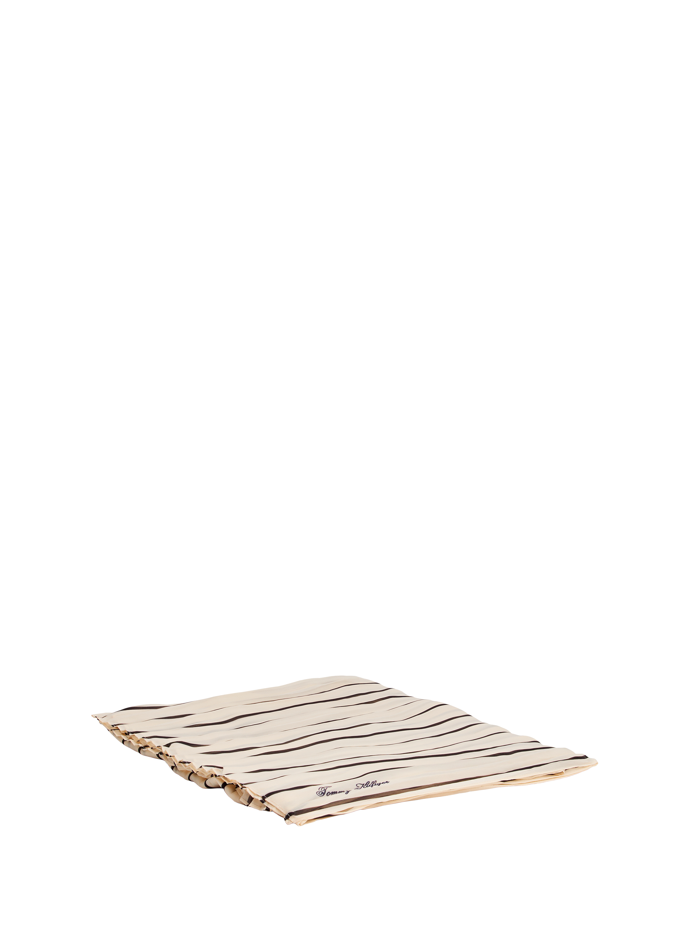 Echarpe à rayures  TOMMY HILFIGER Beige