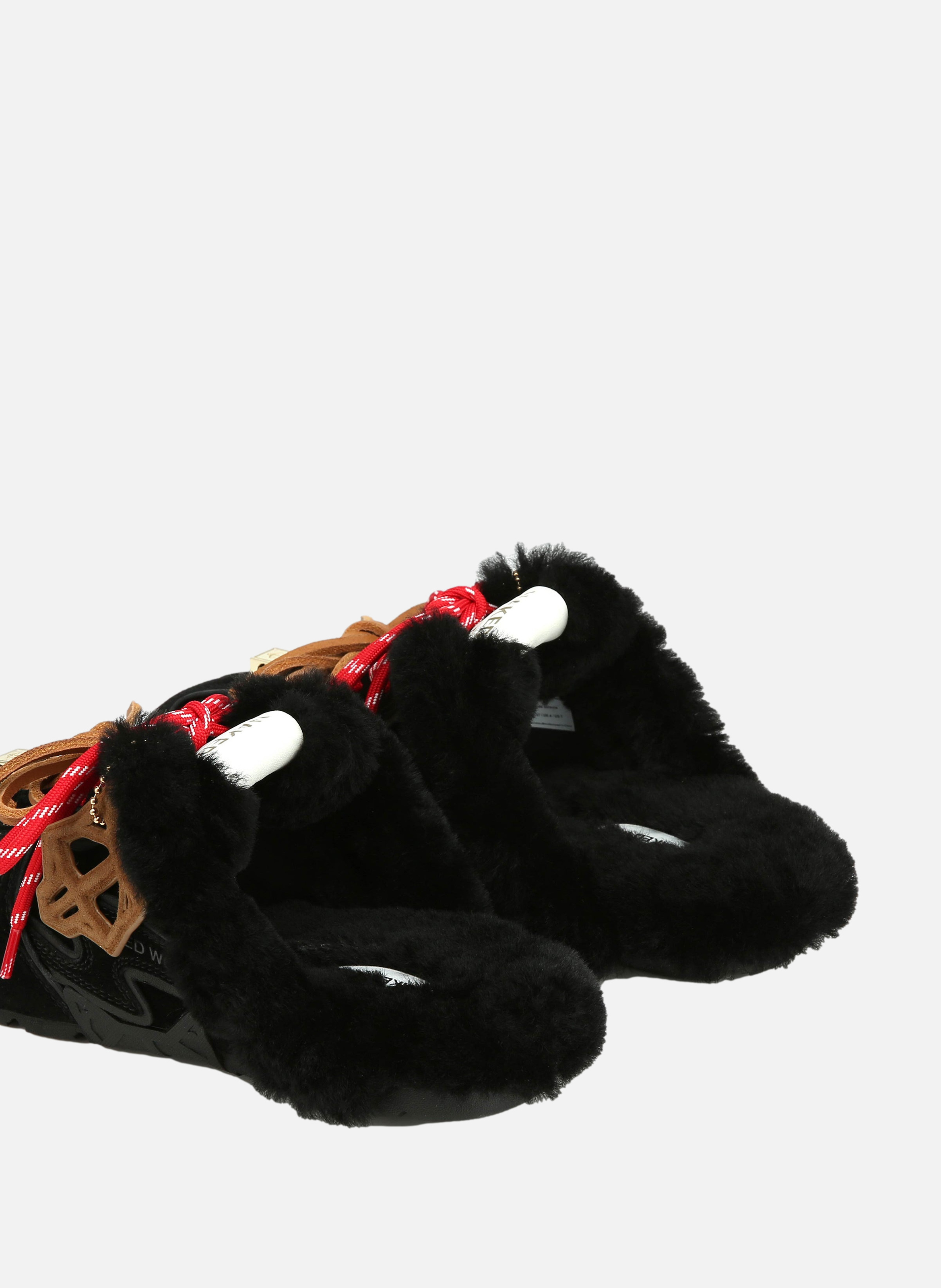 Mules adorn NAKED WOLFE Noir