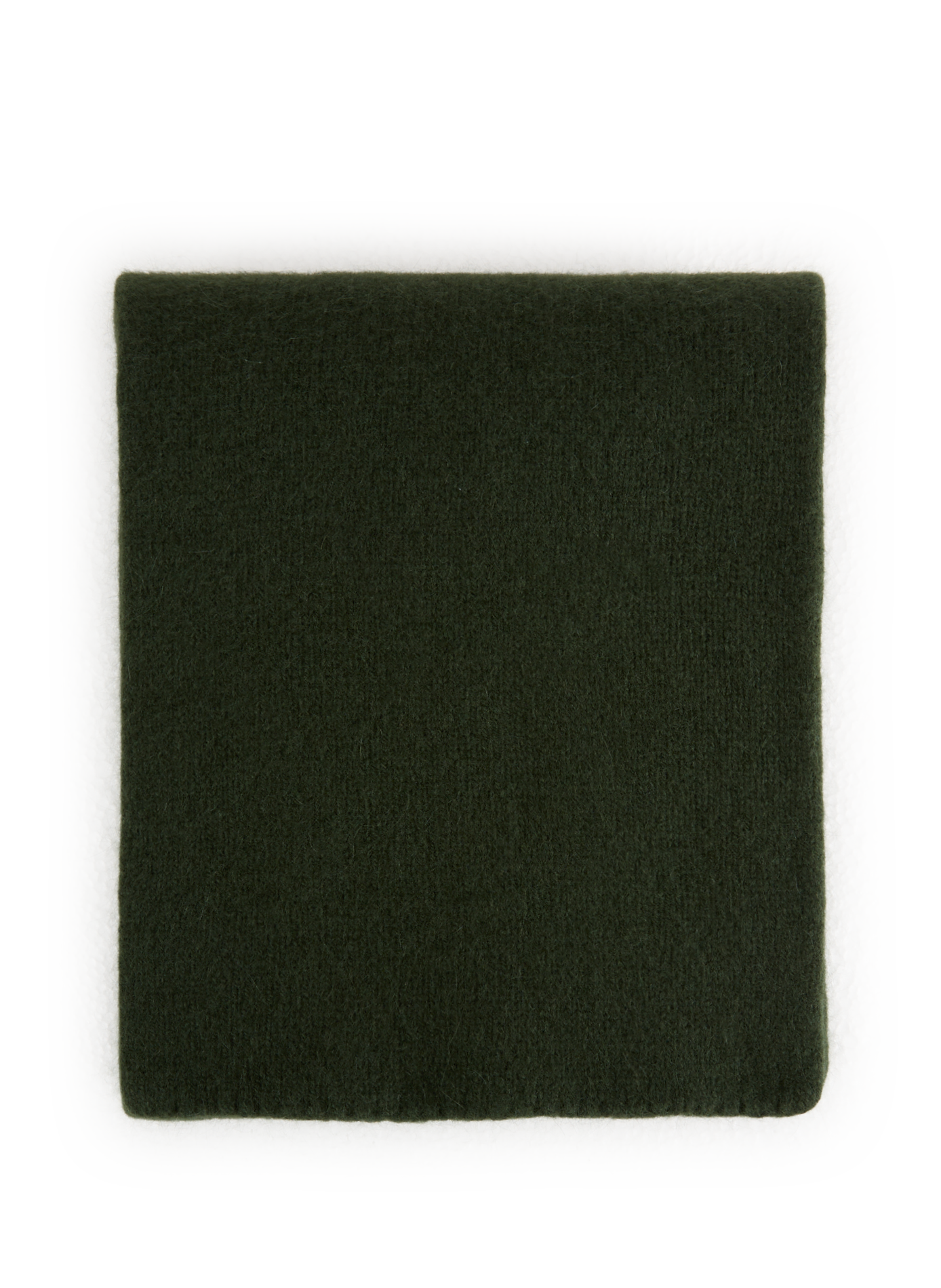 MACKIE Wool and angora scarf Khaki