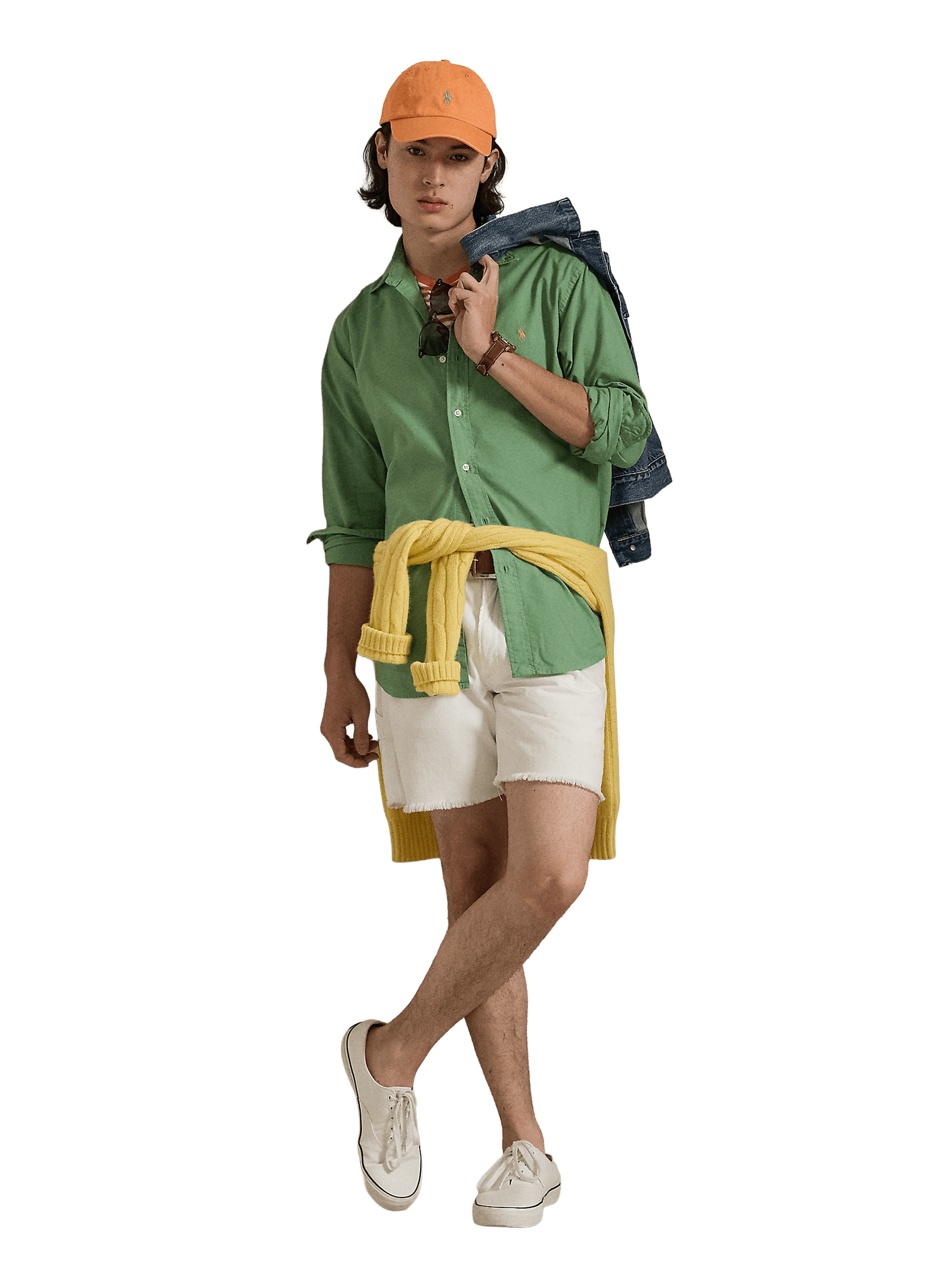 Chemise en coton  POLO RALPH LAUREN Vert