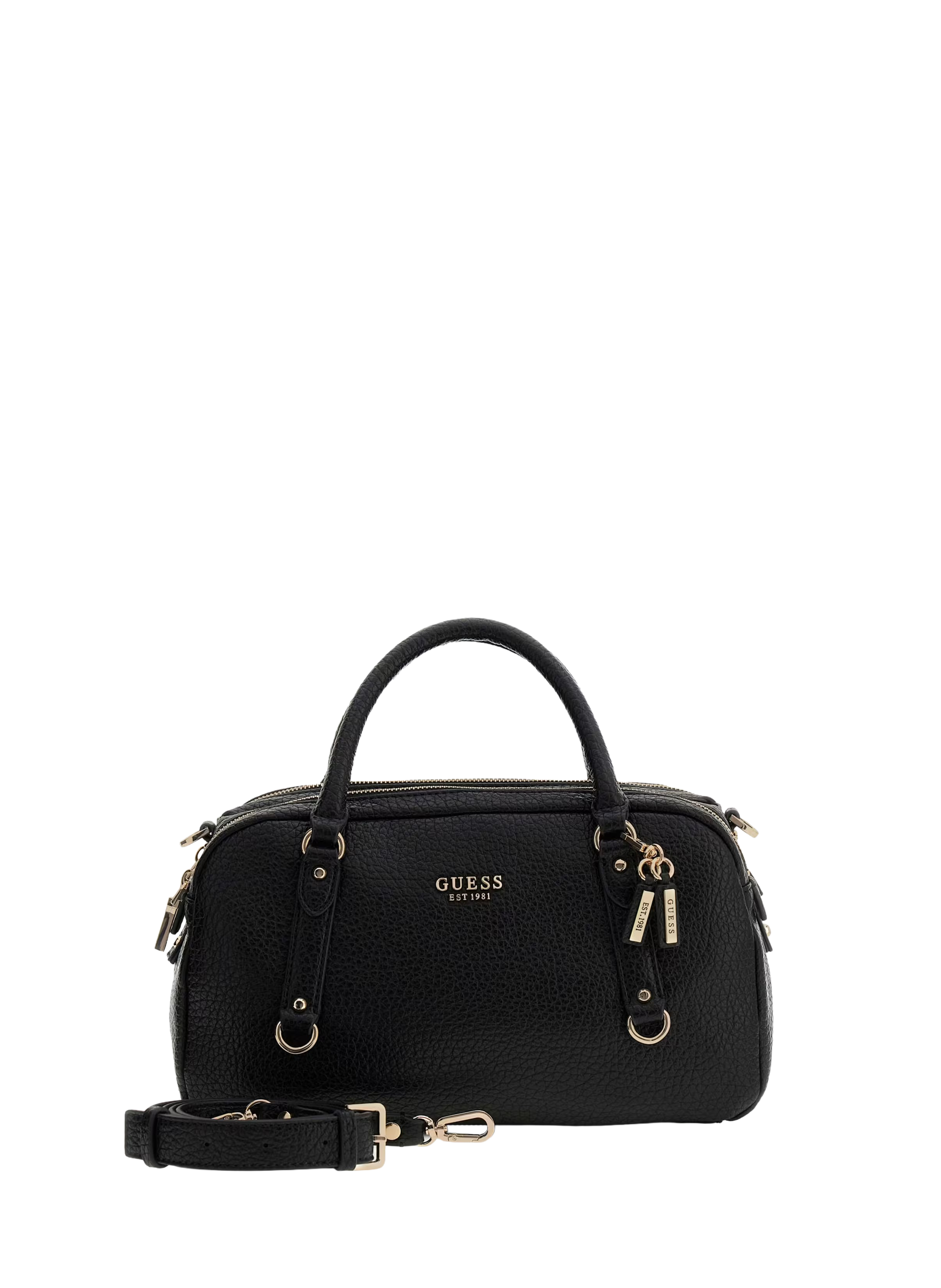 Bowling bag faux leather GUESS Black