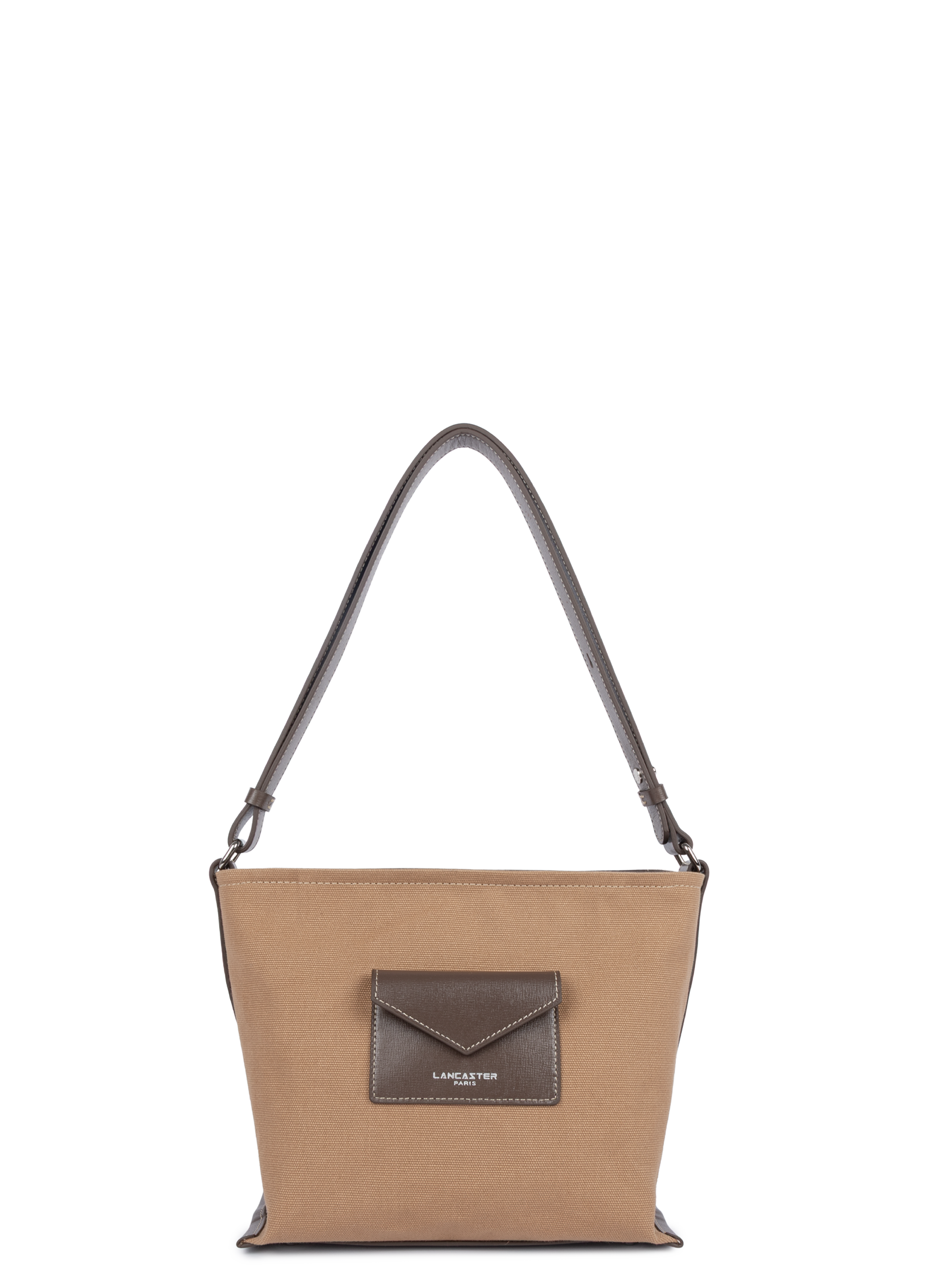 Sac seau - canvas kba  Sable - marron