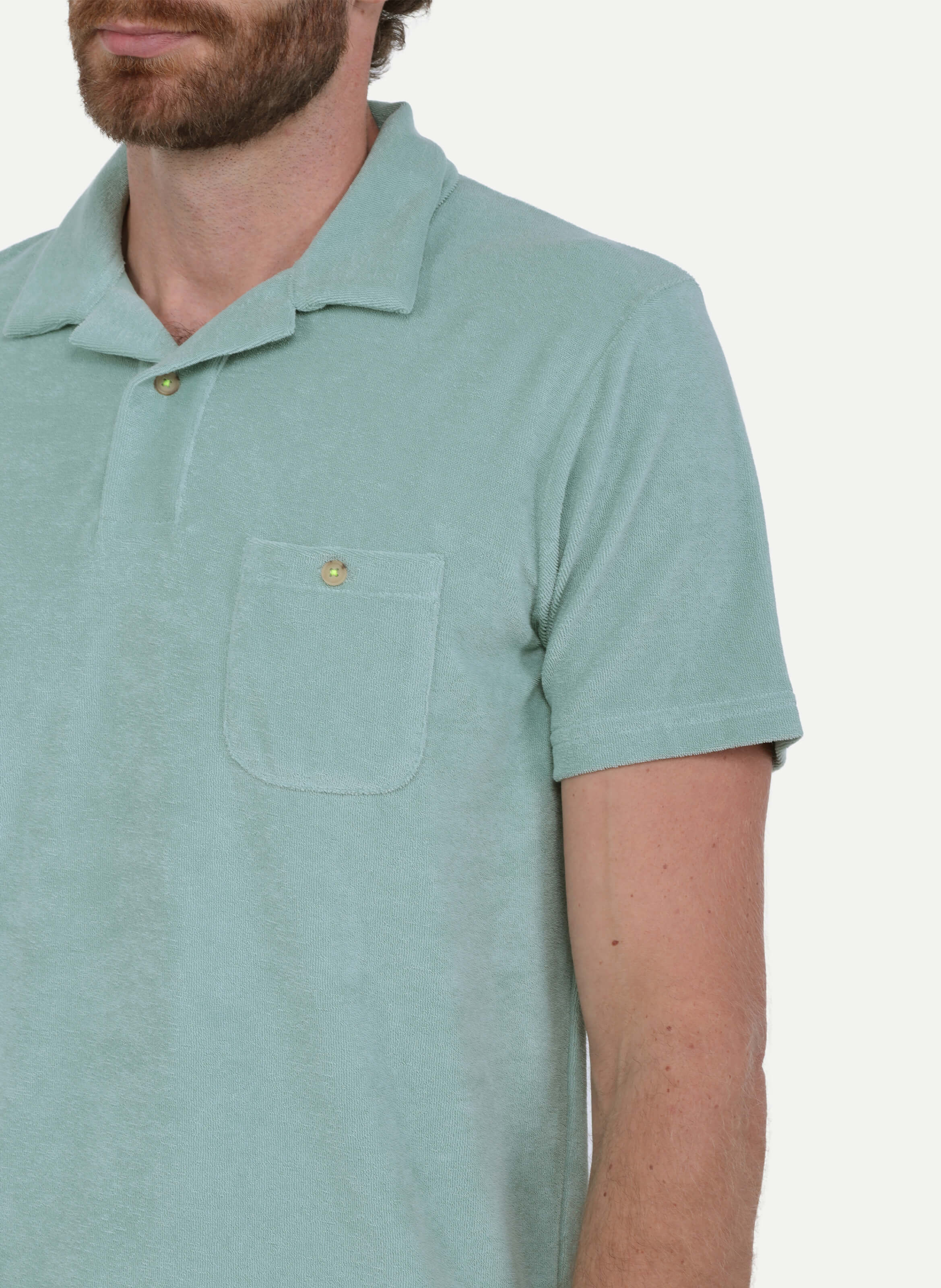 Polo  en éponge GILI'S Vert